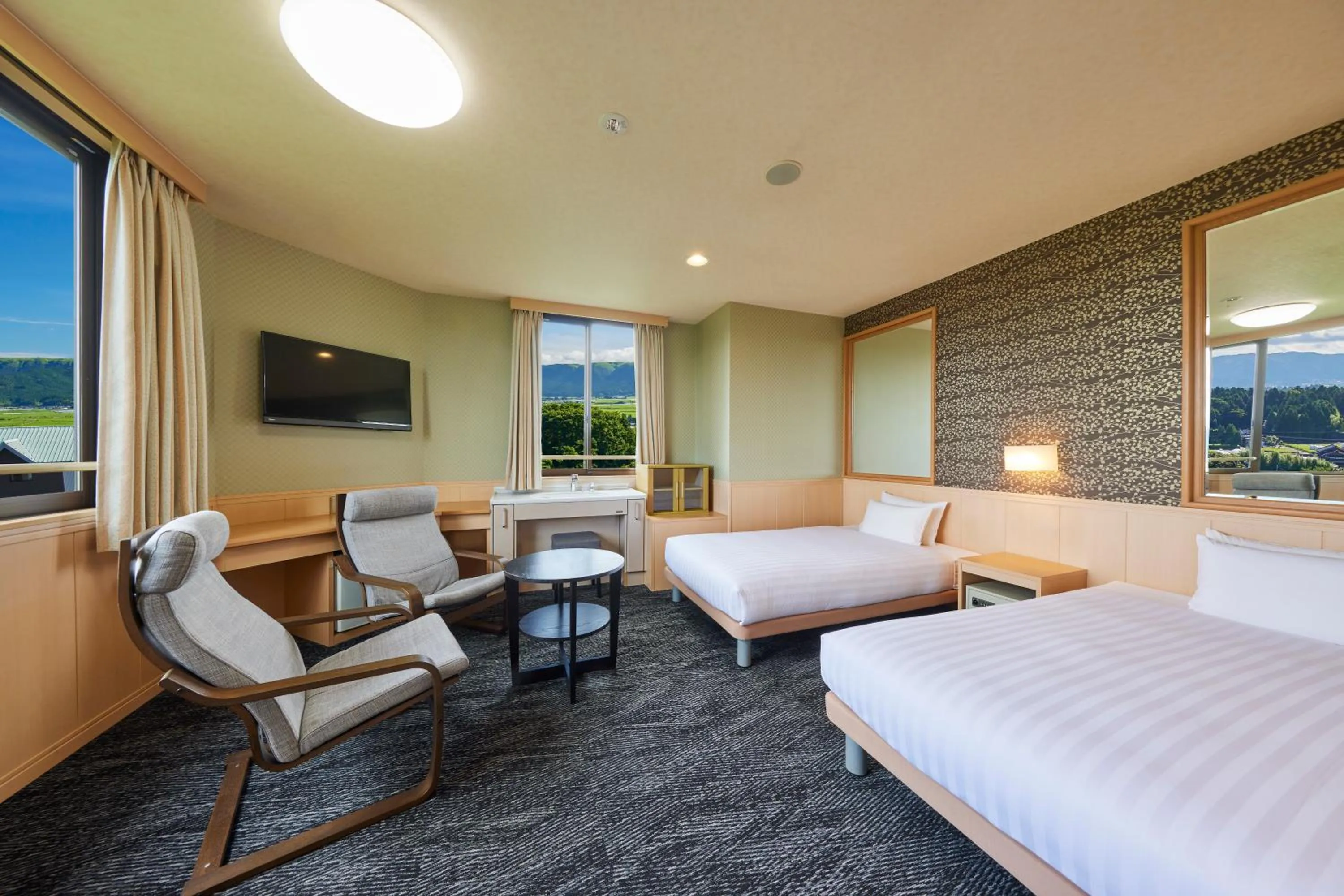 Living room in Hotel Aso No Tsukasa