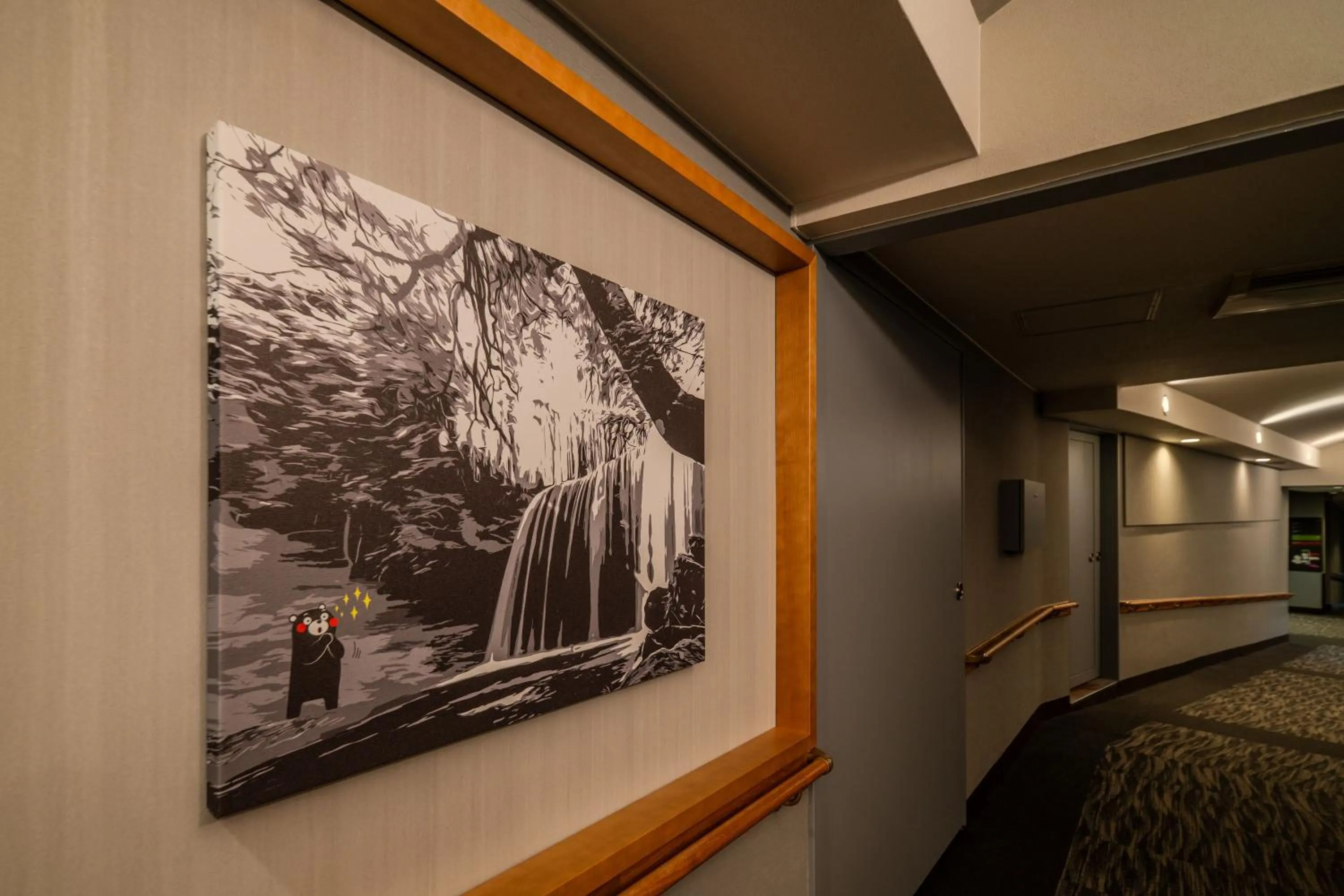 Decorative detail in Kamenoi Hotel Aso Park Resort