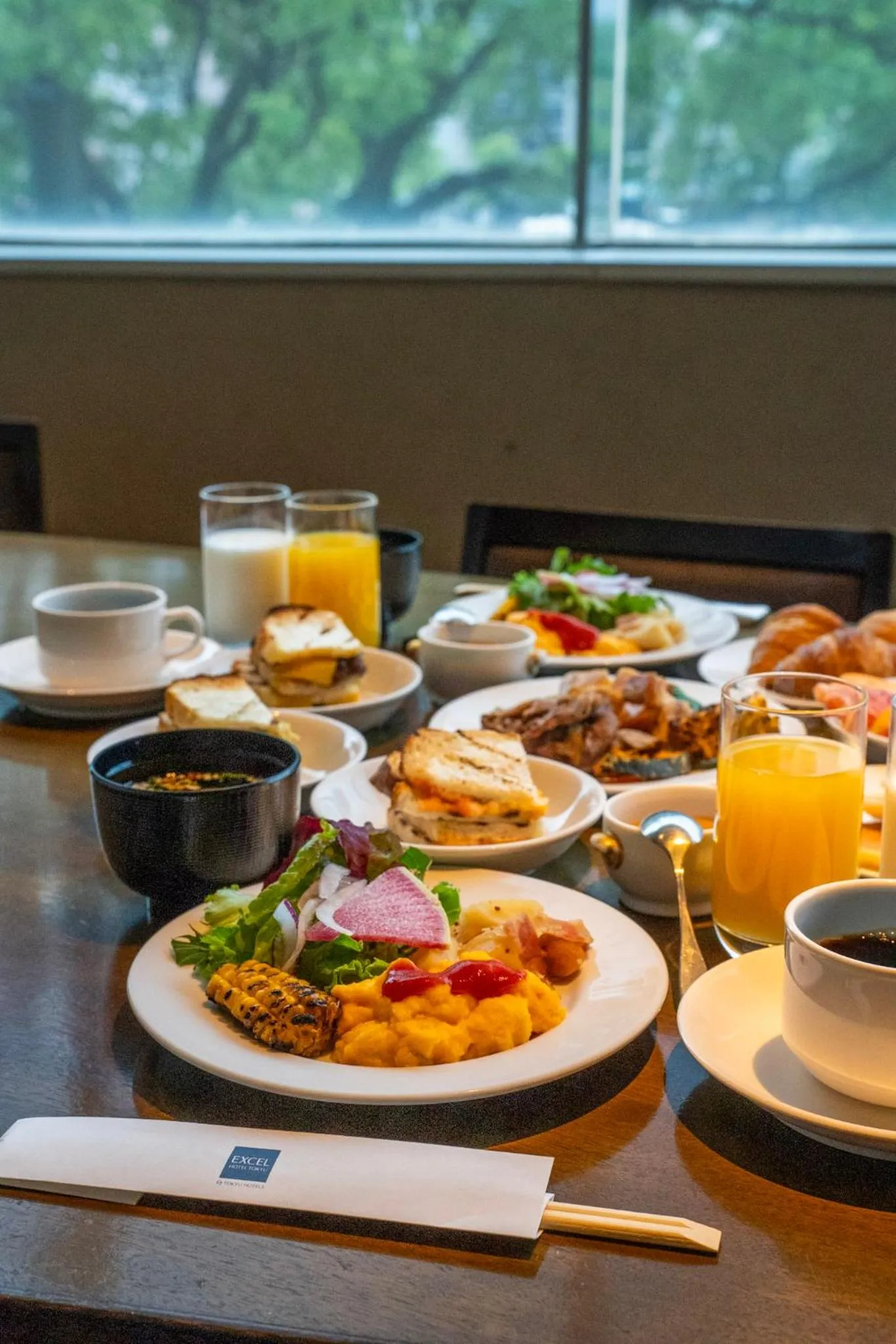 Breakfast in Hakata Excel Hotel Tokyu