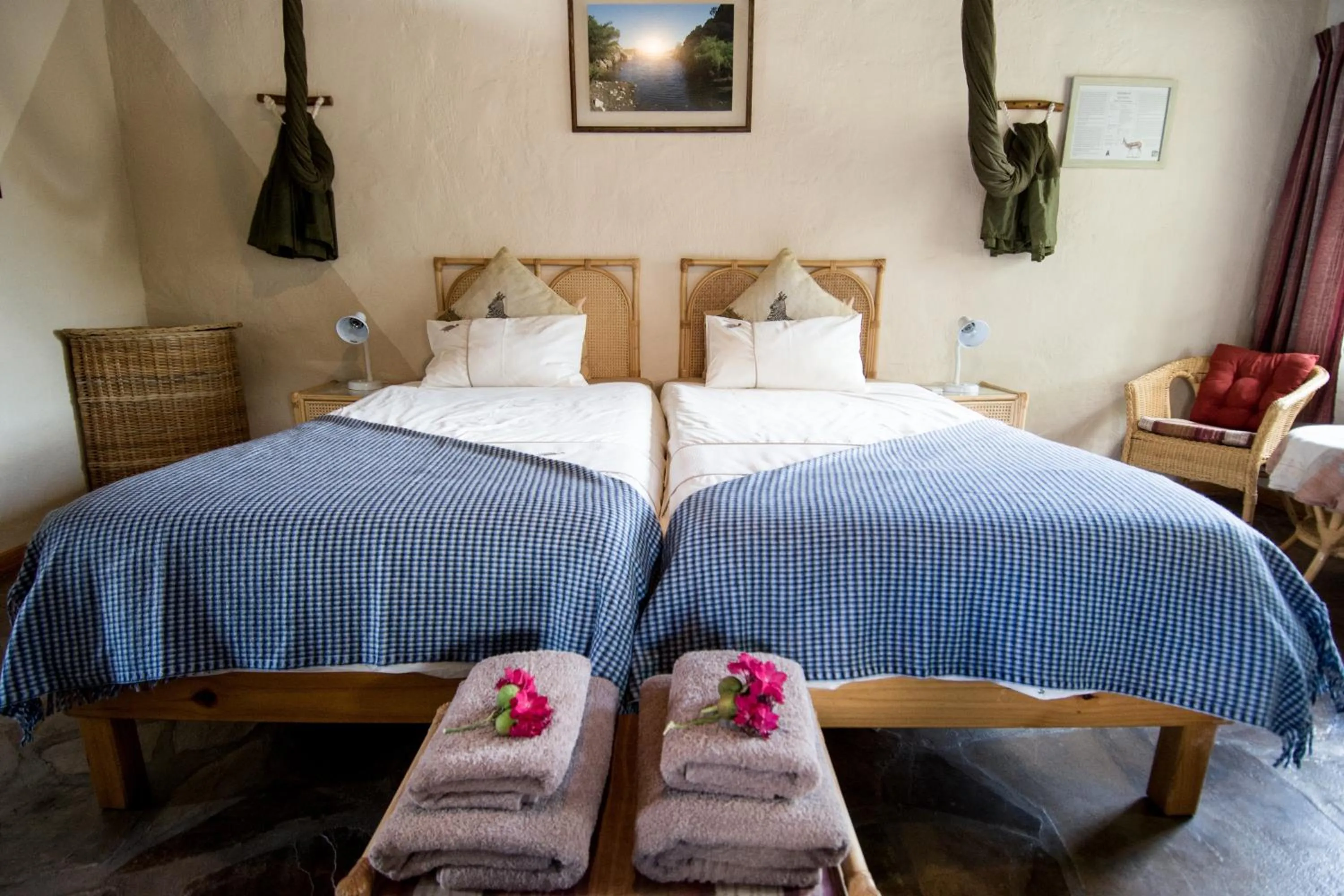 Bed in Etusis Lodge
