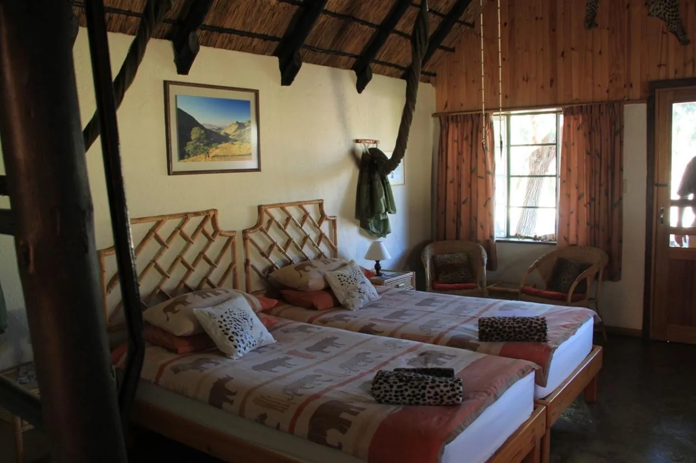 Bed in Etusis Lodge