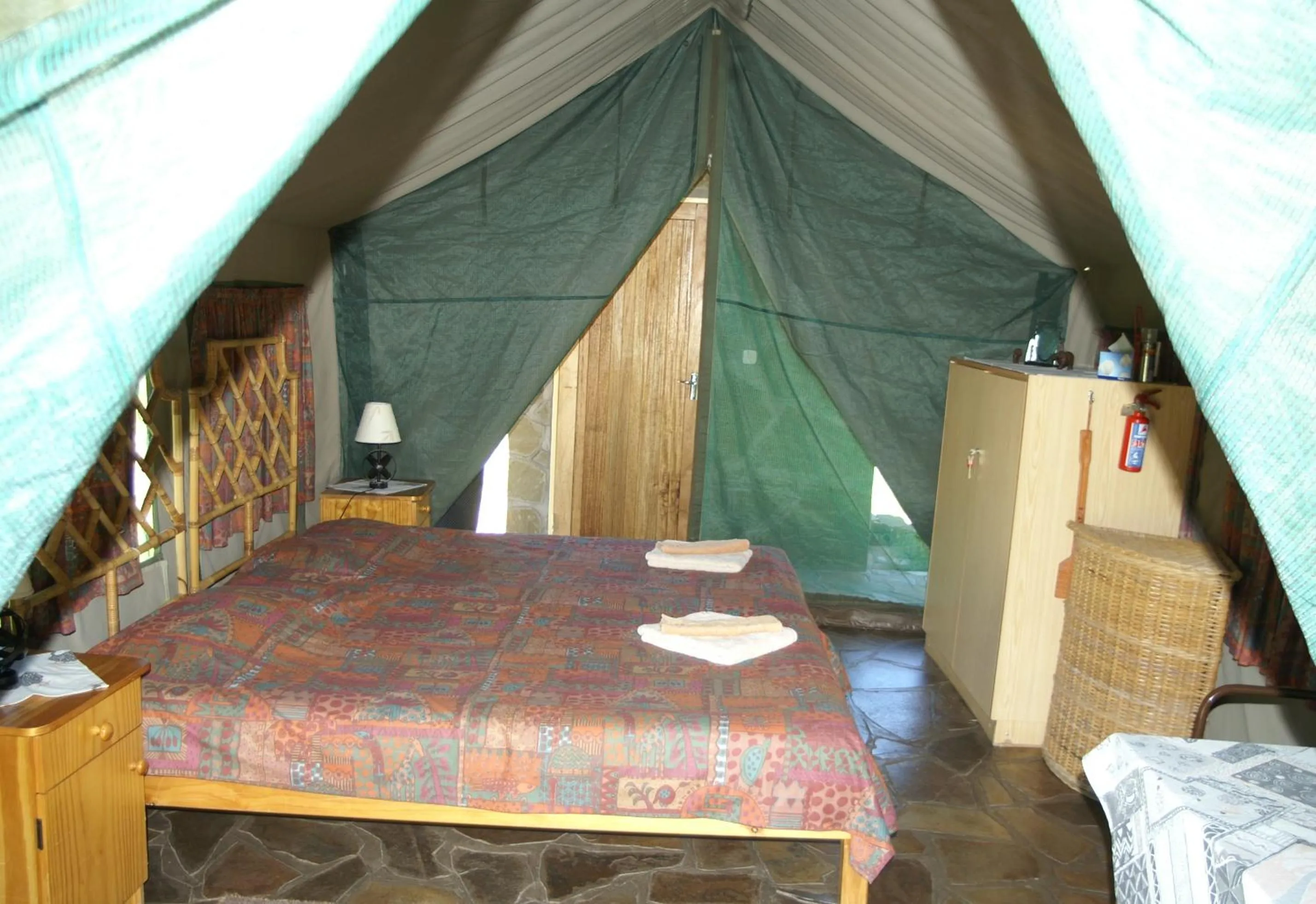 Bed in Etusis Lodge