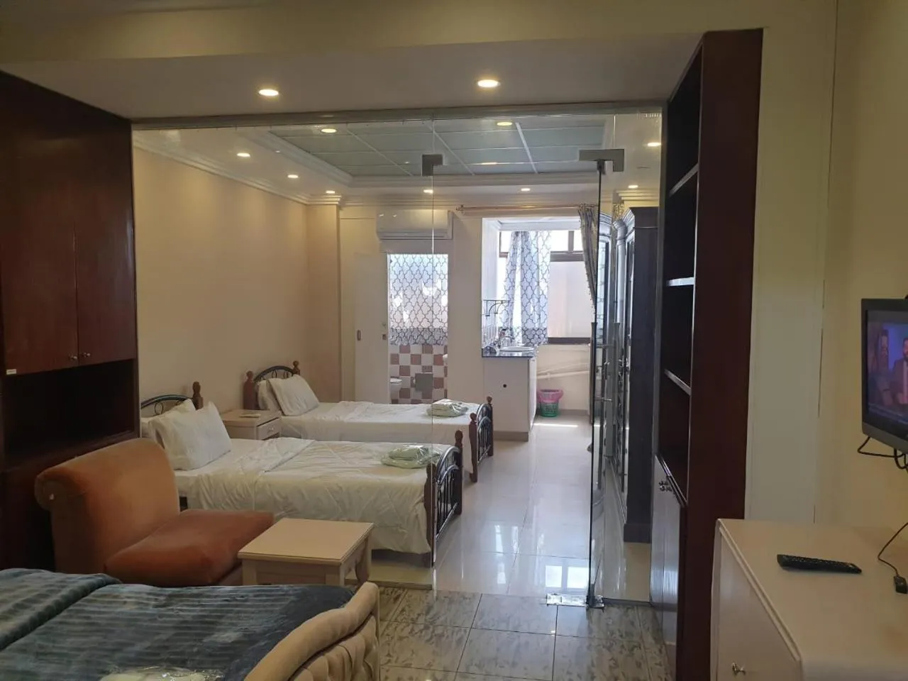 Bed in Alexander The Great Hotel