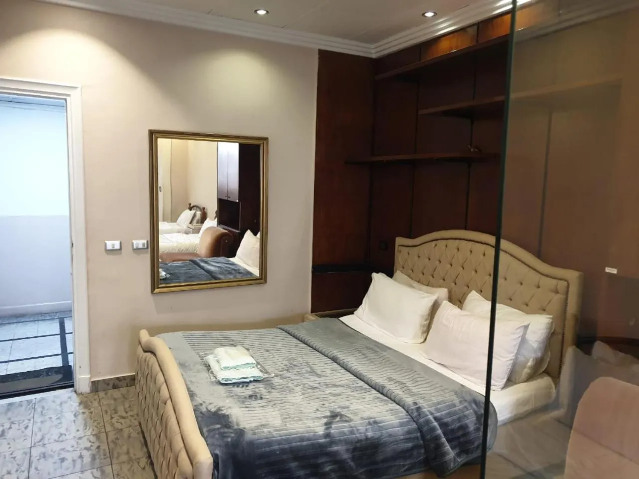 Bed in Alexander The Great Hotel