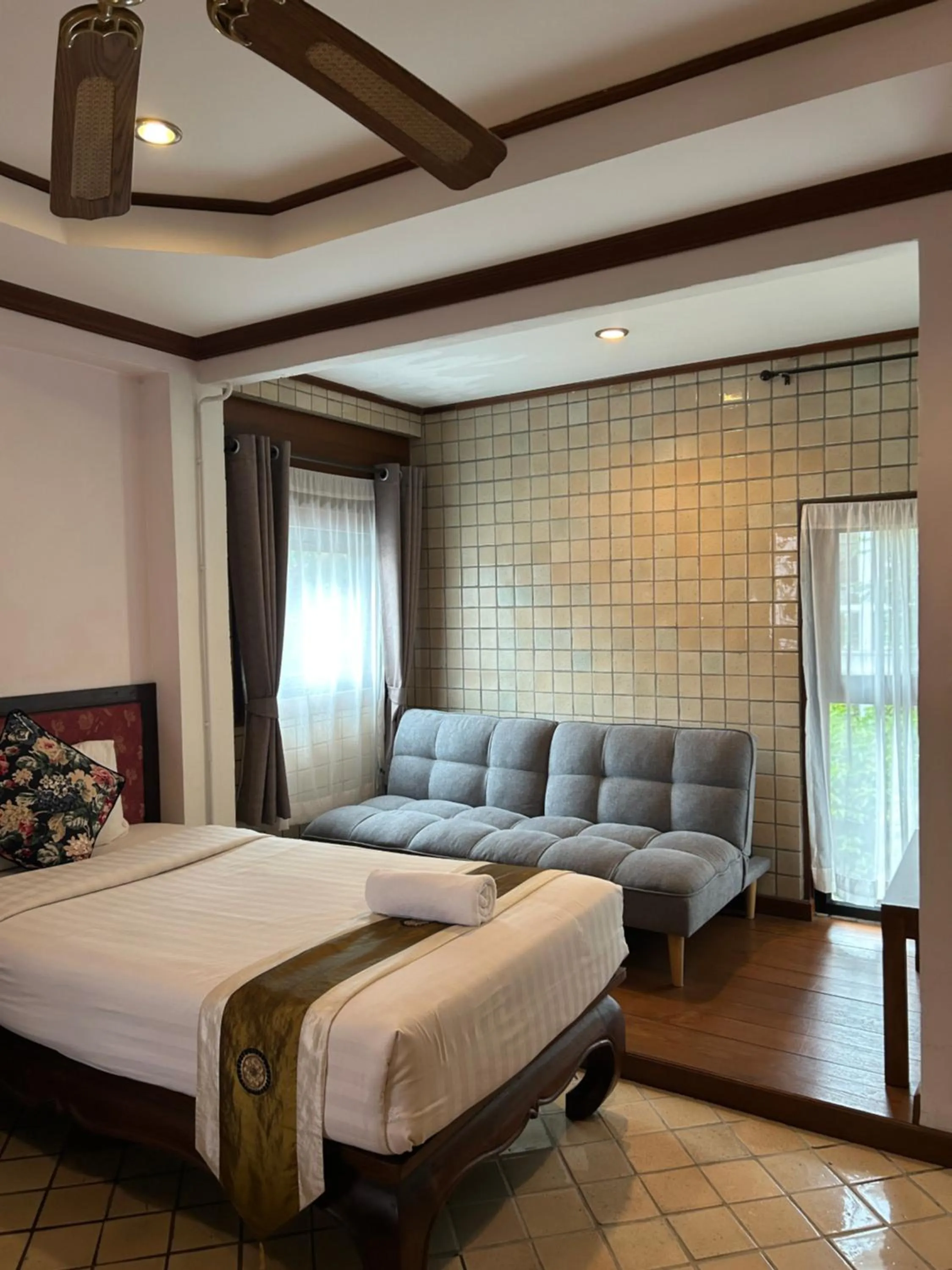 Bedroom, Bed in Pha Thai House