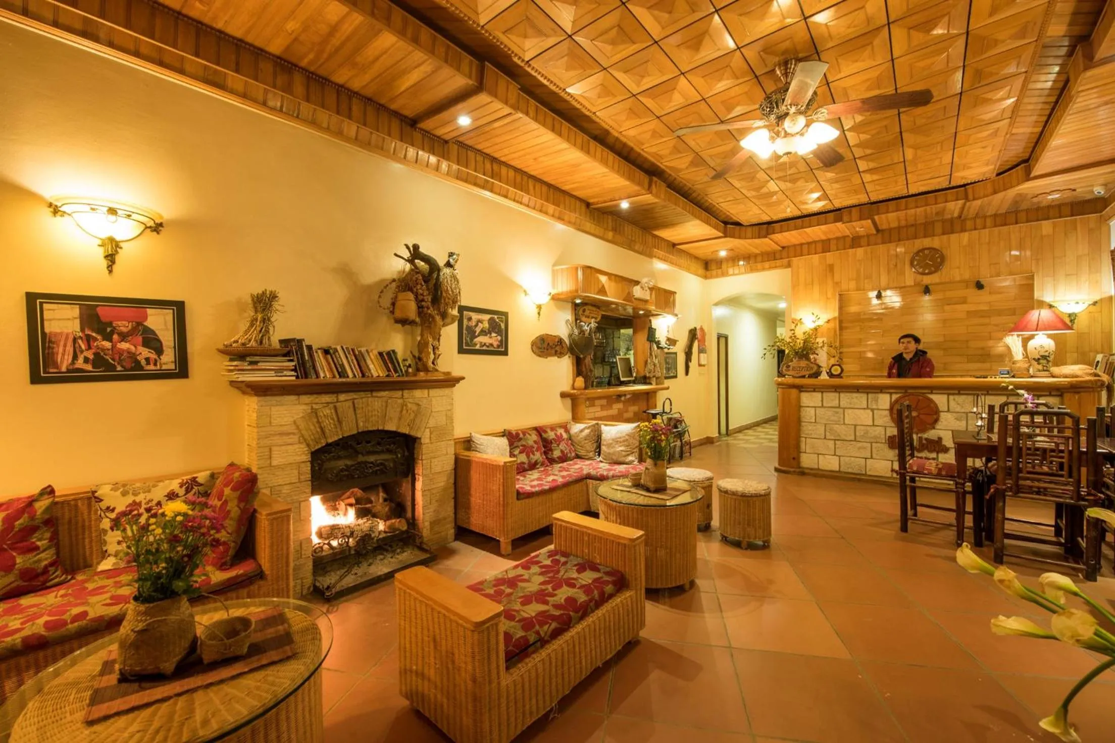 Lobby or reception in Thai Binh Sapa Hotel