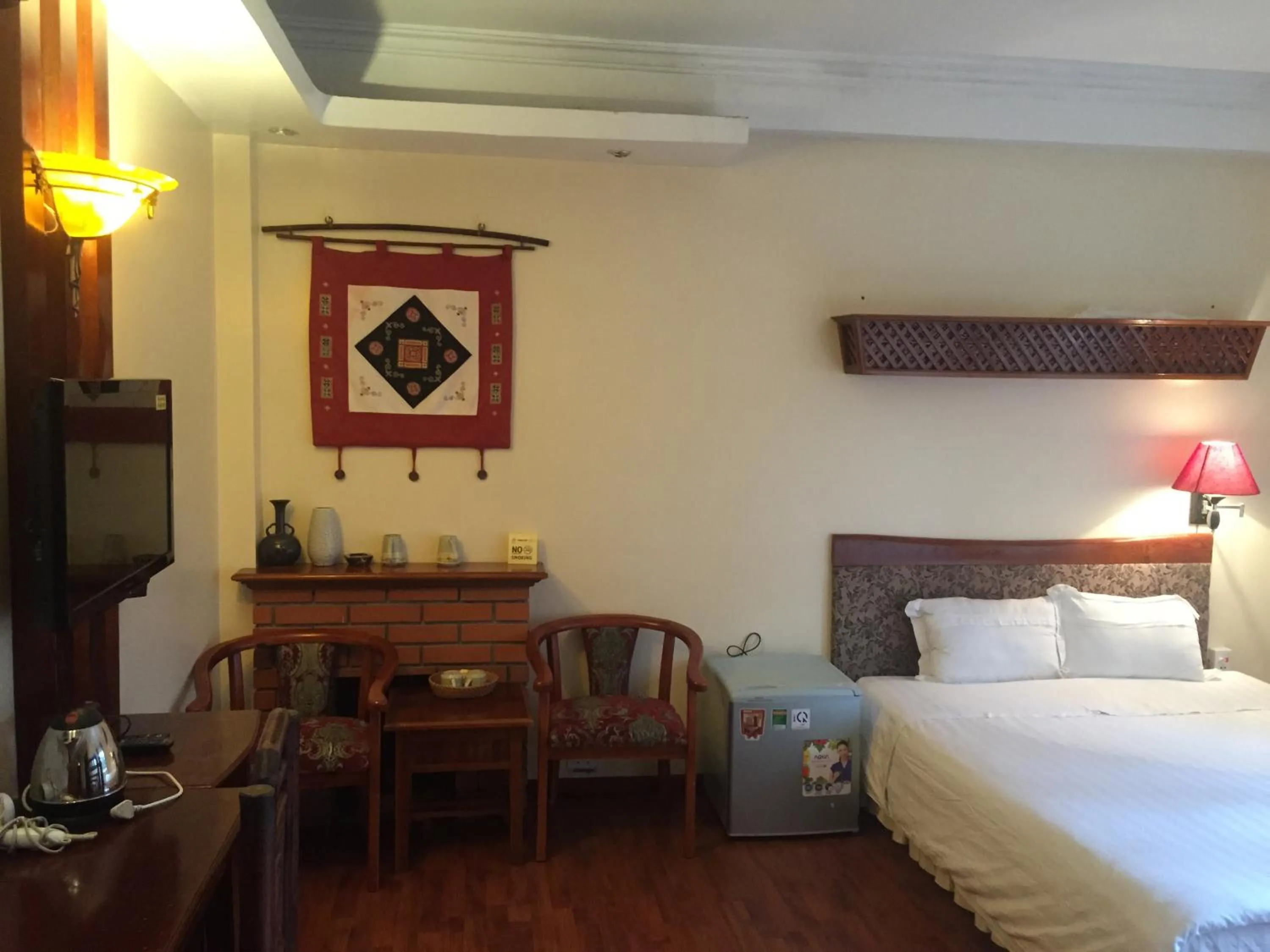 Bed in Thai Binh Sapa Hotel