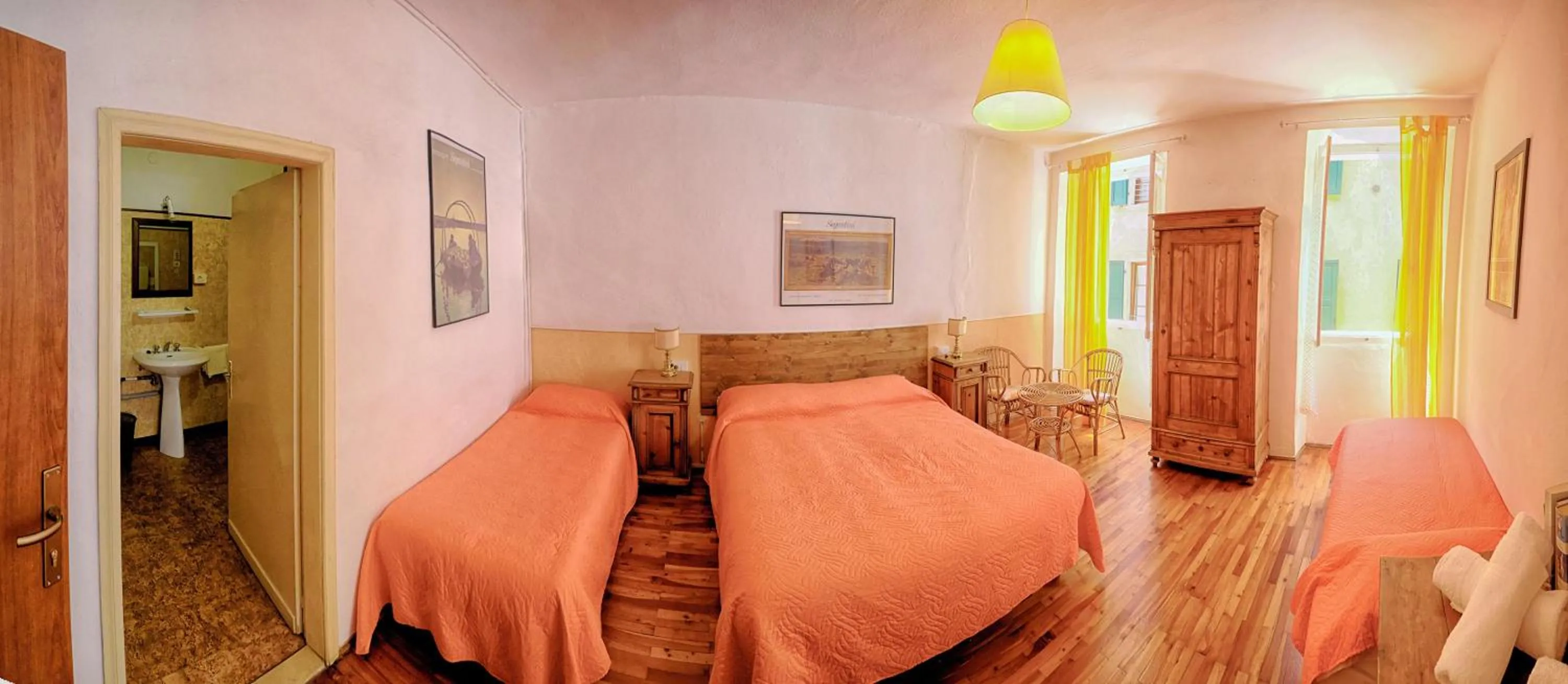 Bedroom, Bed in Albergo La Montanara