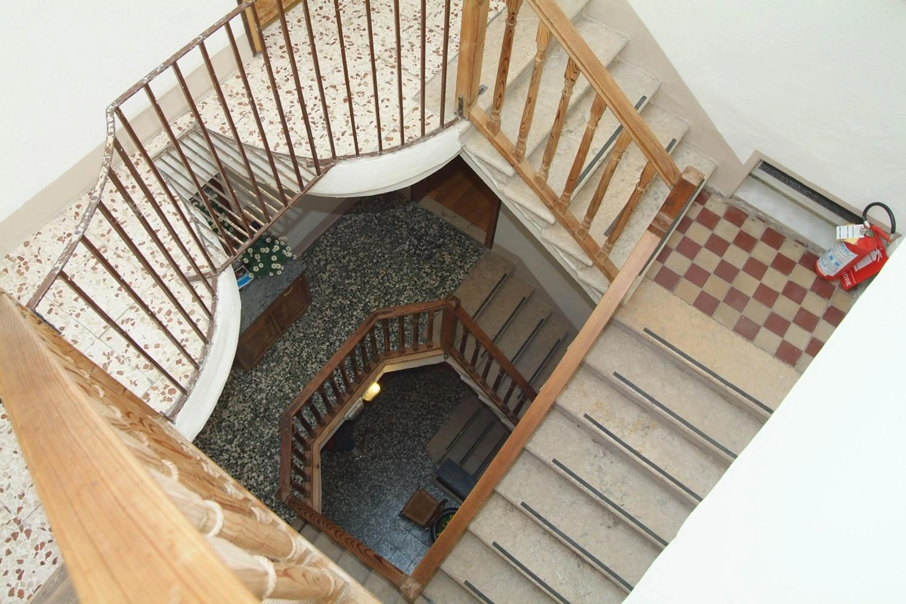 Decorative detail in Albergo La Montanara