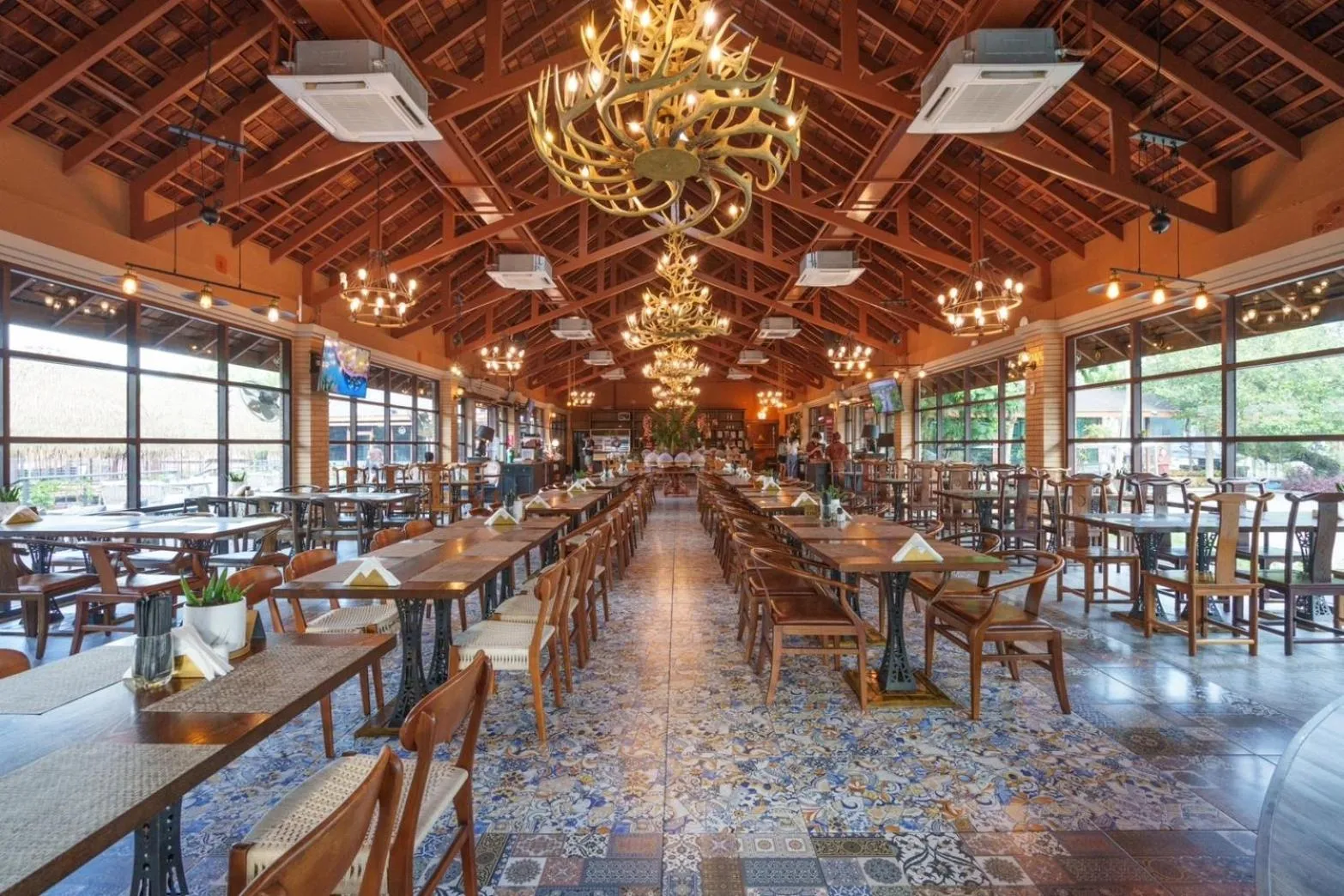 Breakfast in Khum Damnoen Resort