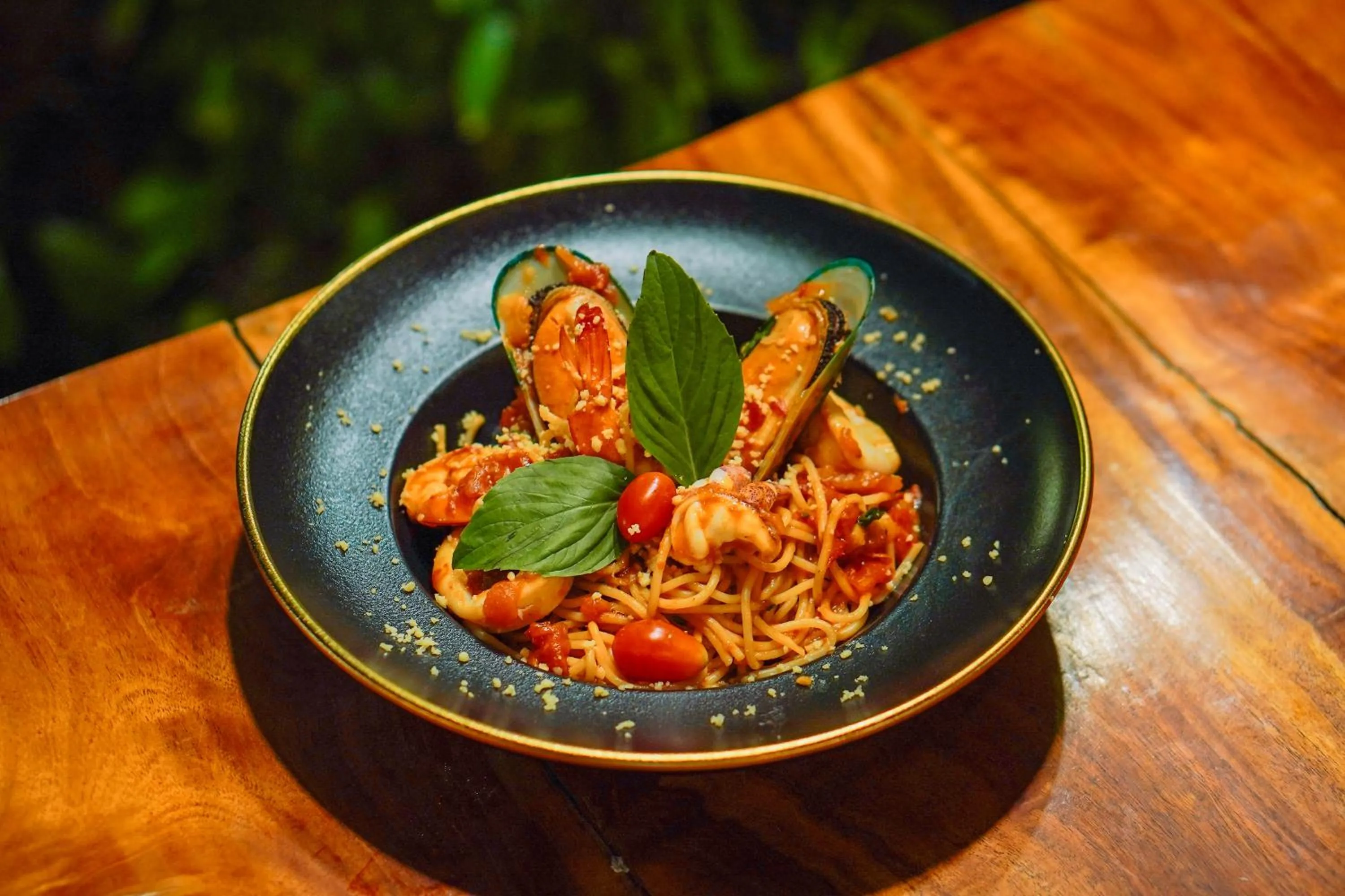 Food in Khum Damnoen Resort