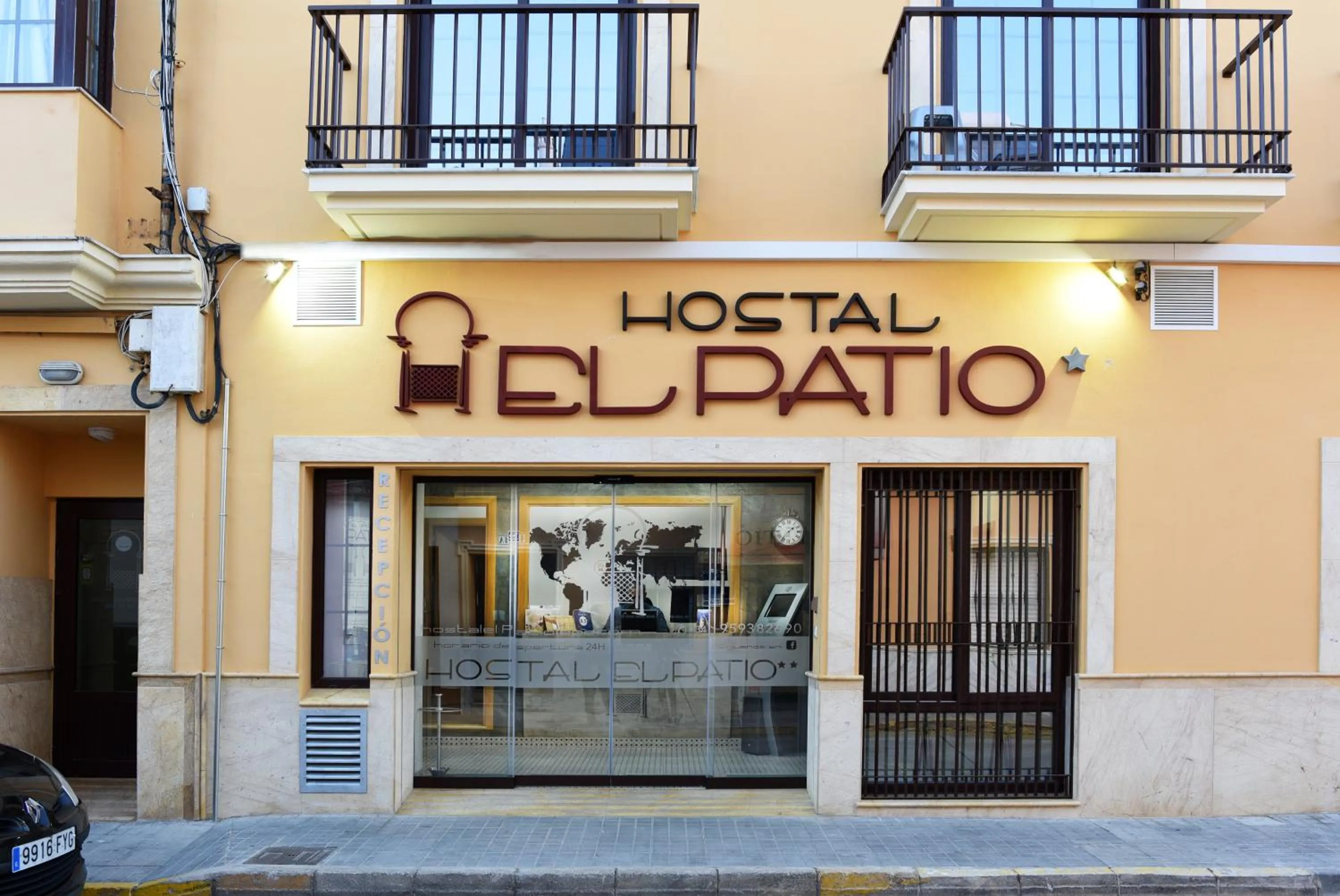 Facade/entrance in Hostal Boutique El Patio Lepe