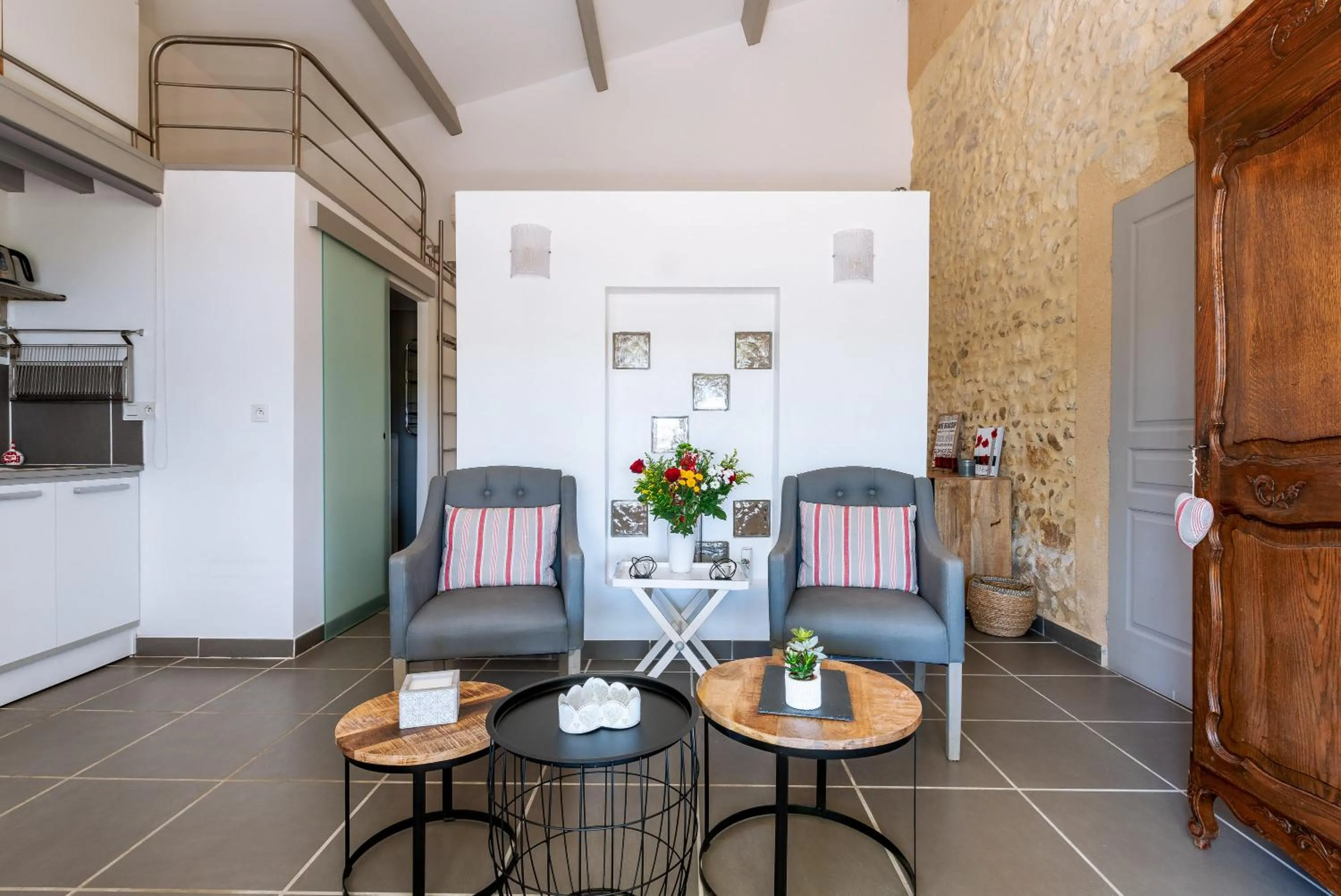 Living room in Le Domaine de Tini