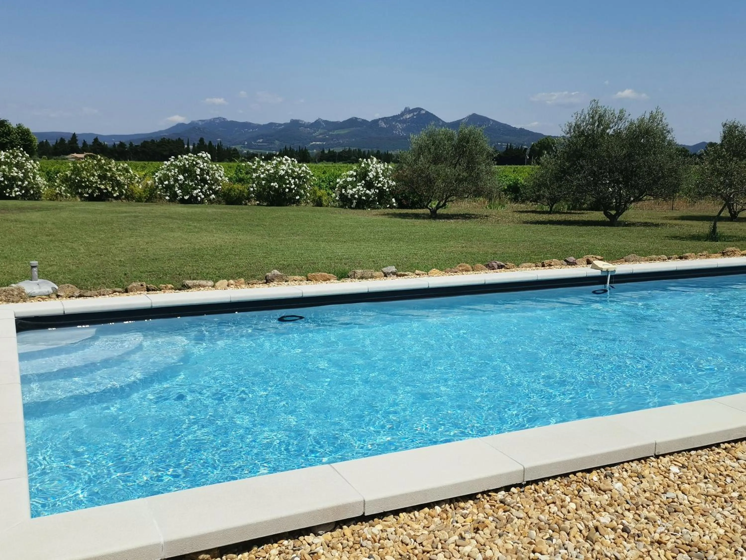 Swimming pool in Le Domaine de Tini