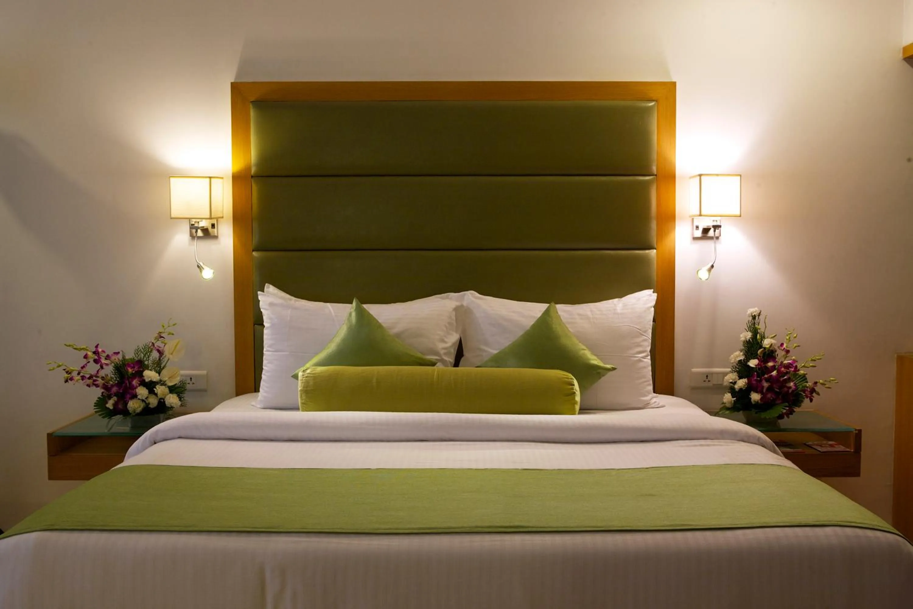 Bed in Peerless Hotel Hyderabad