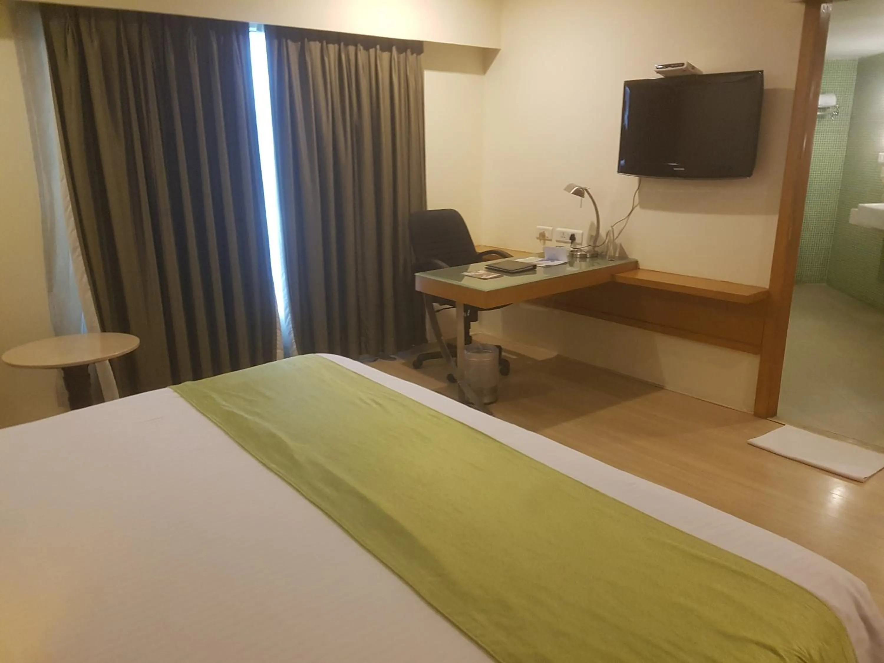 Photo of the whole room, Bed in Peerless Hotel Hyderabad