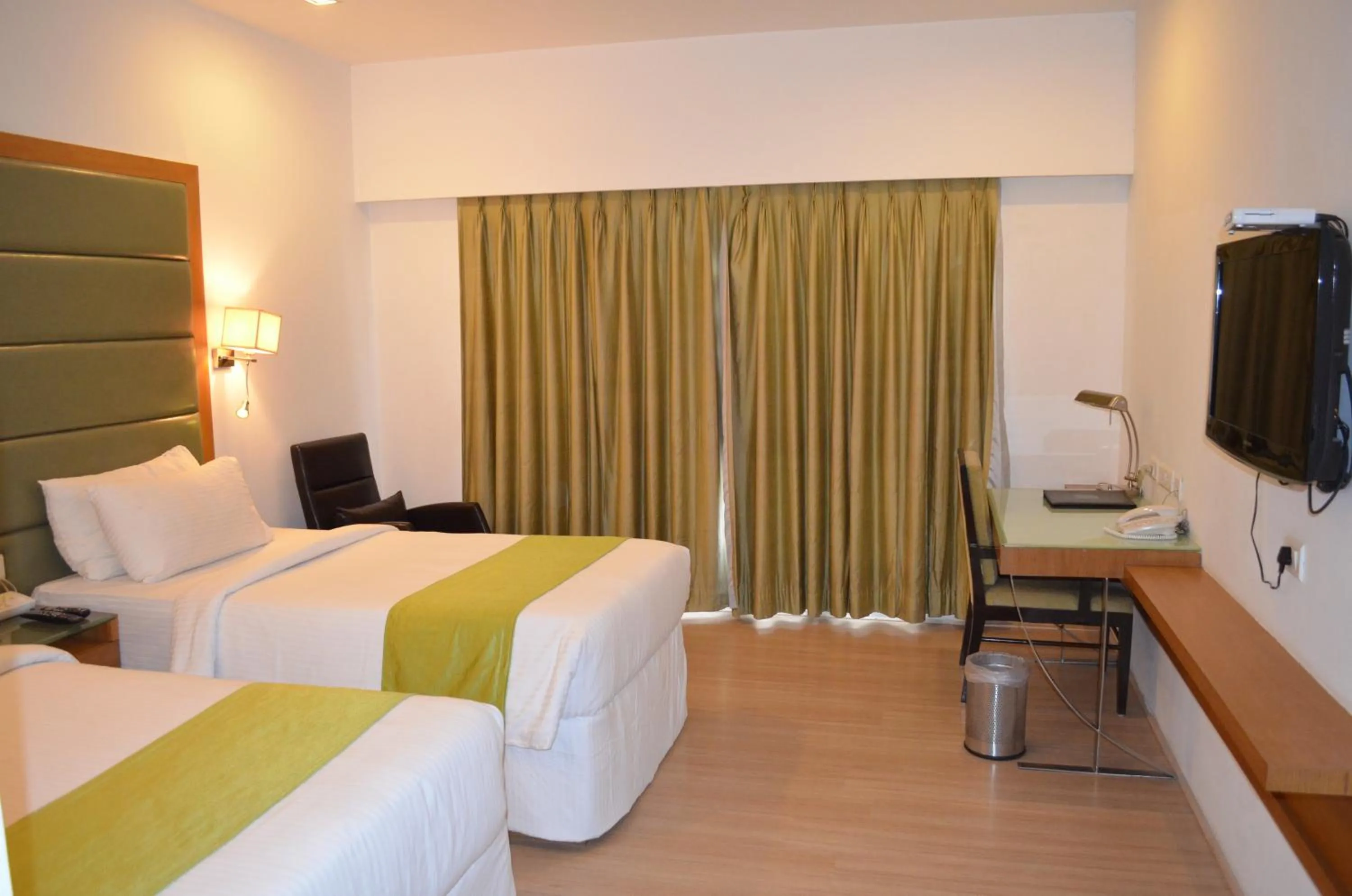 Bed in Peerless Hotel Hyderabad