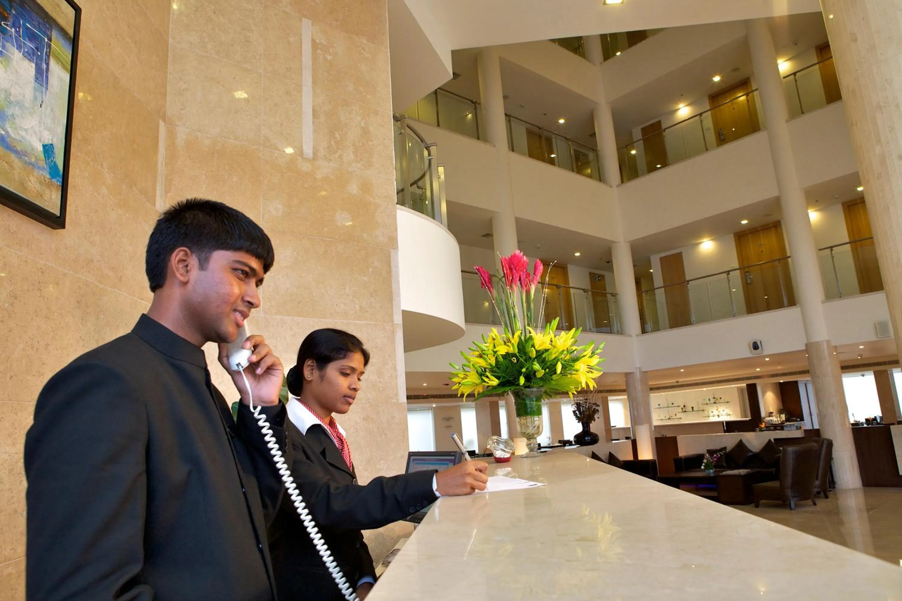 Lobby or reception in Peerless Hotel Hyderabad