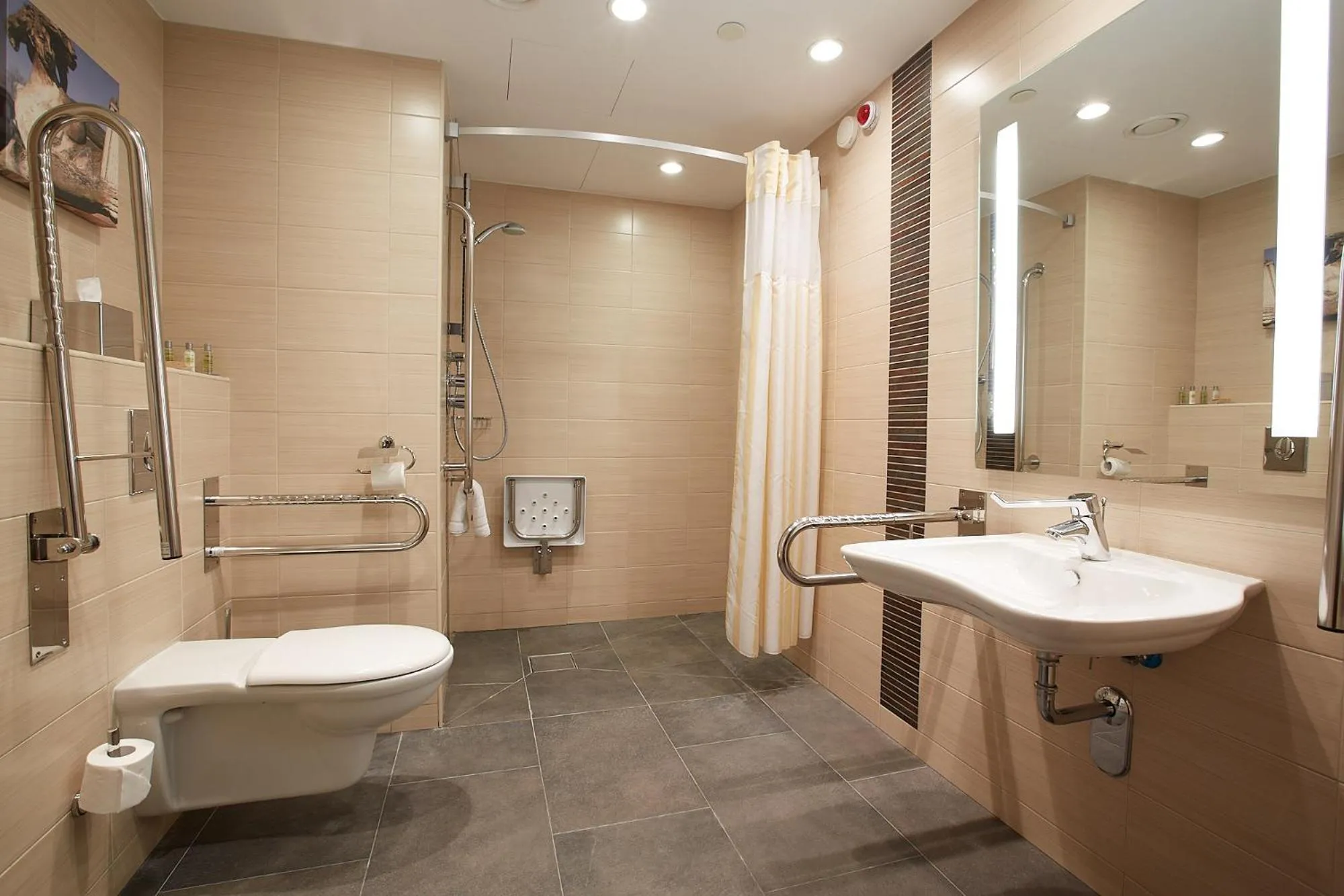 Shower in Hilton Garden Inn Rzeszów