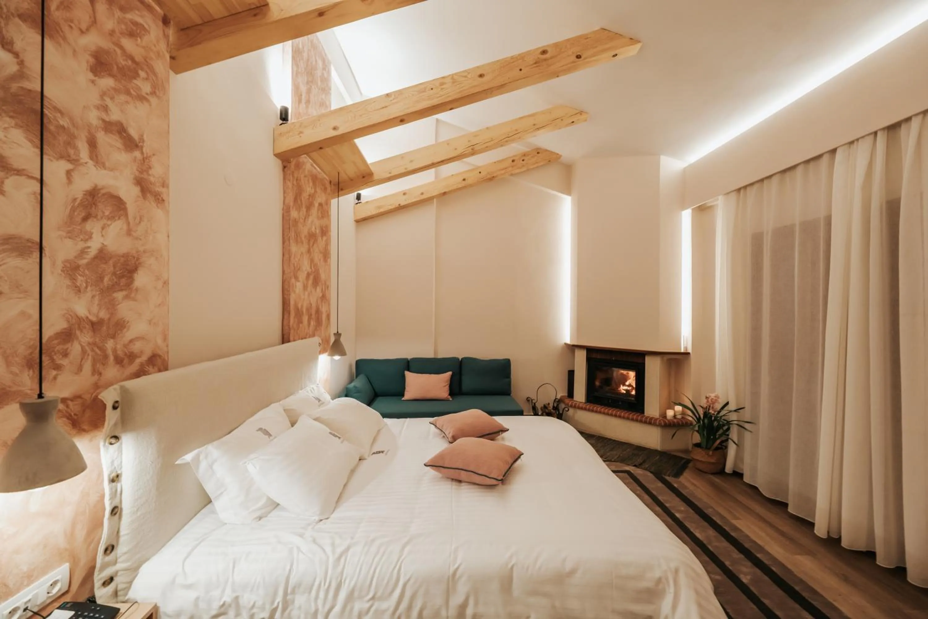 Bed in Anerada Hotel