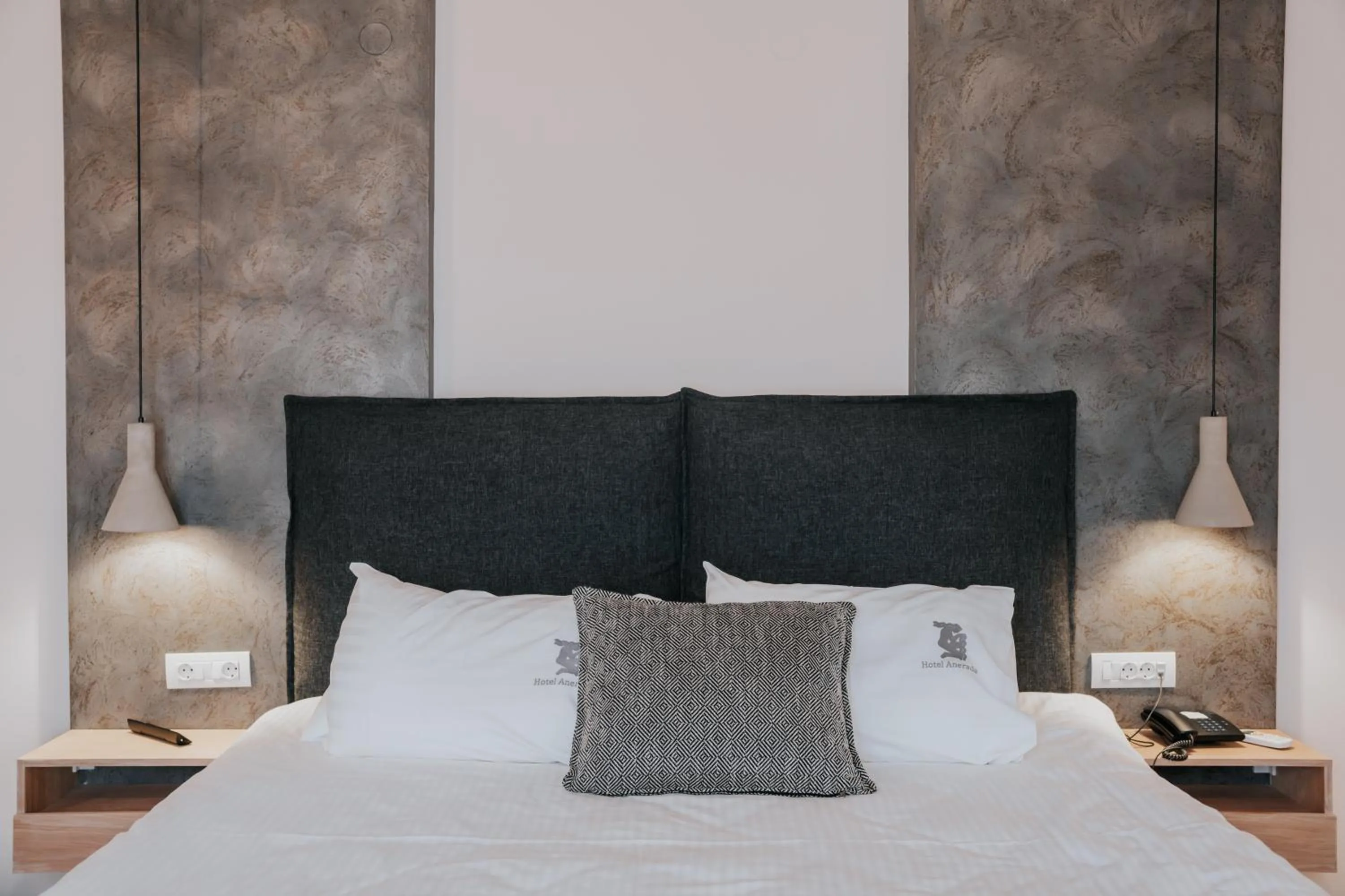 Bed in Anerada Hotel