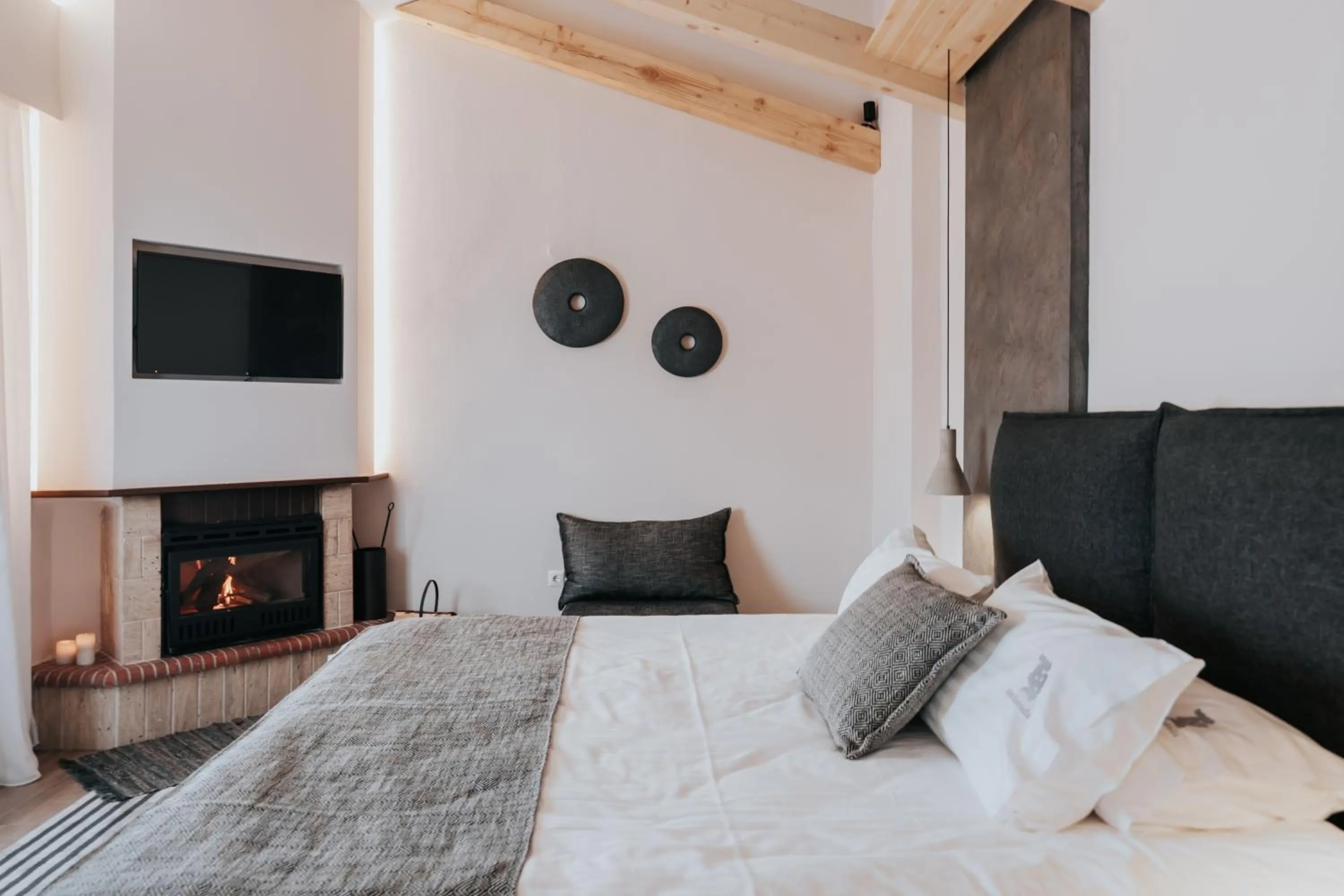 Bed in Anerada Hotel