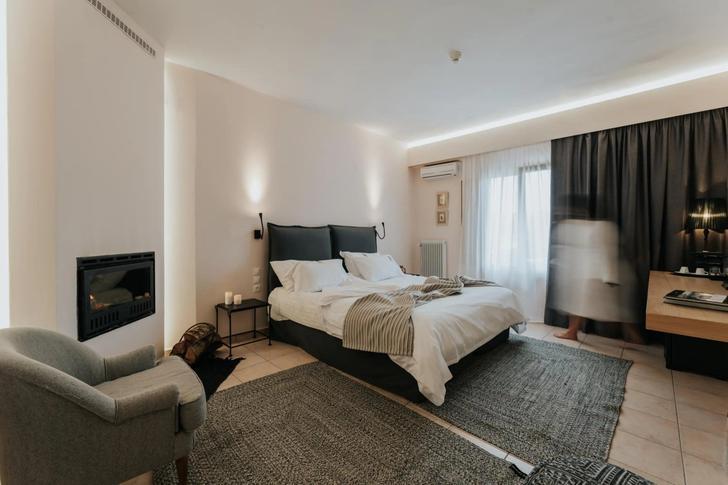 Bed in Anerada Hotel