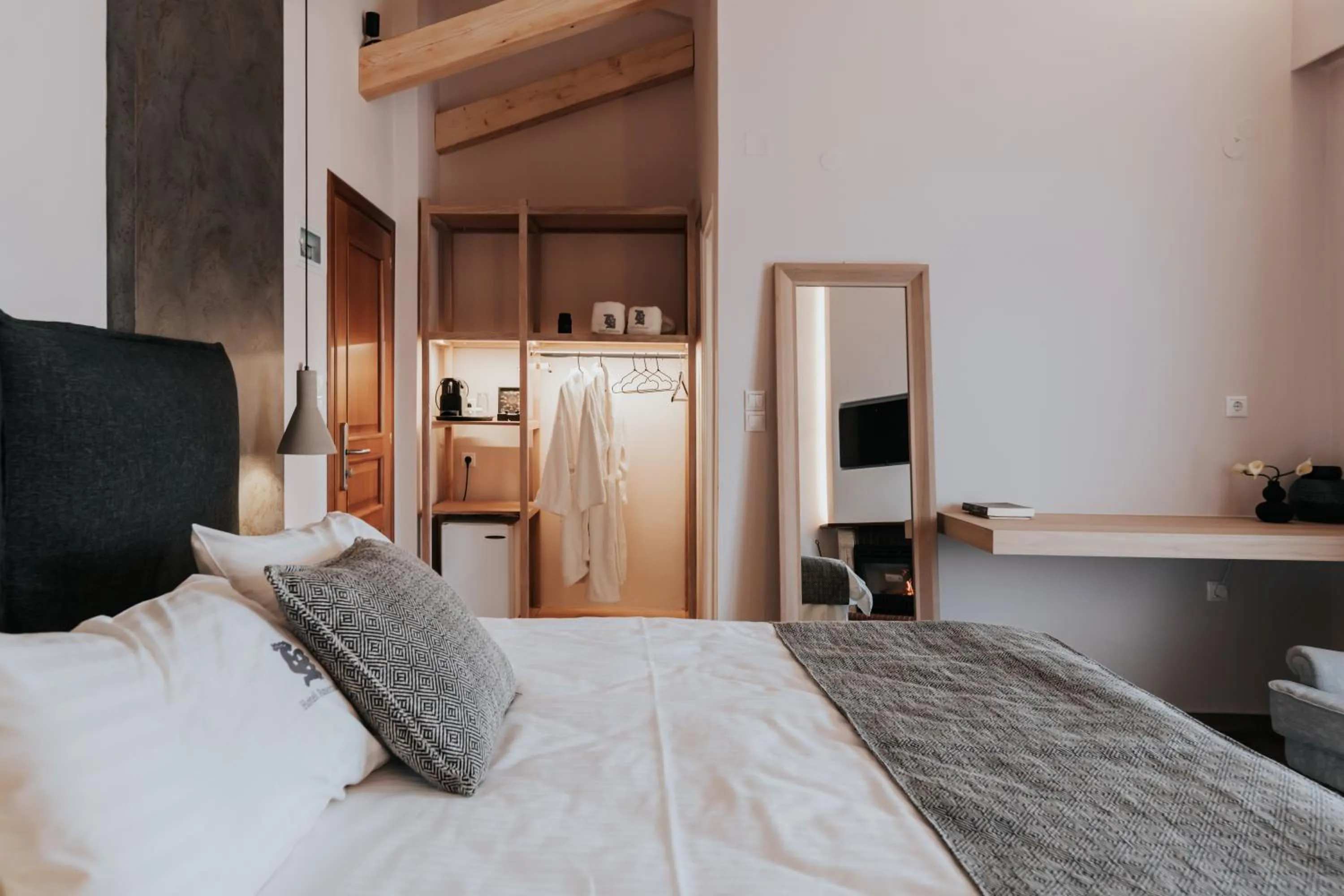 Bed in Anerada Hotel