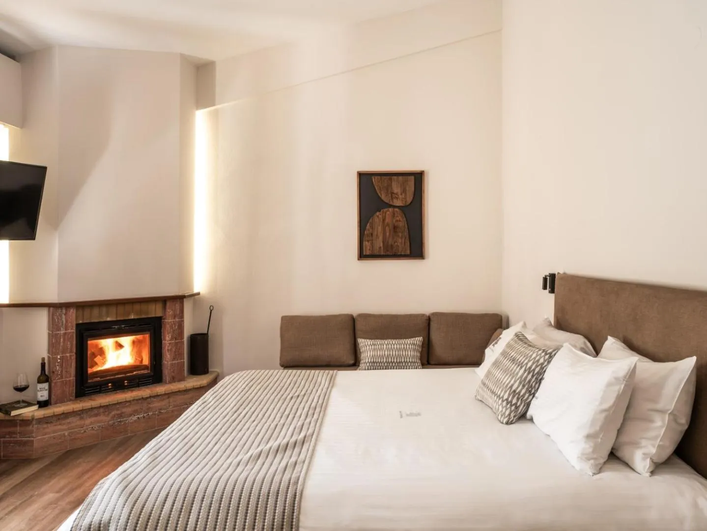 Bed in Anerada Hotel