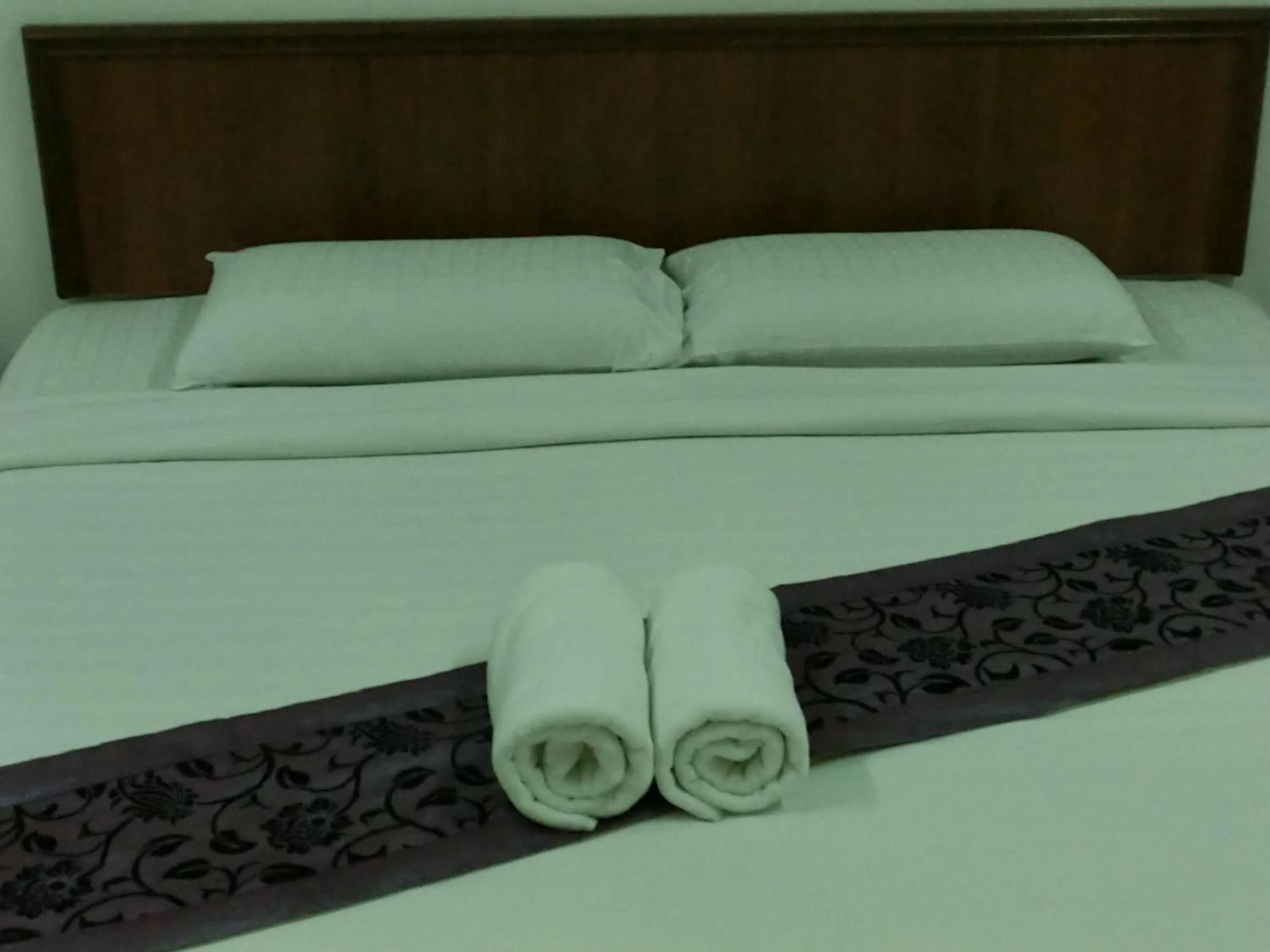 Bed in KT Beach Resort