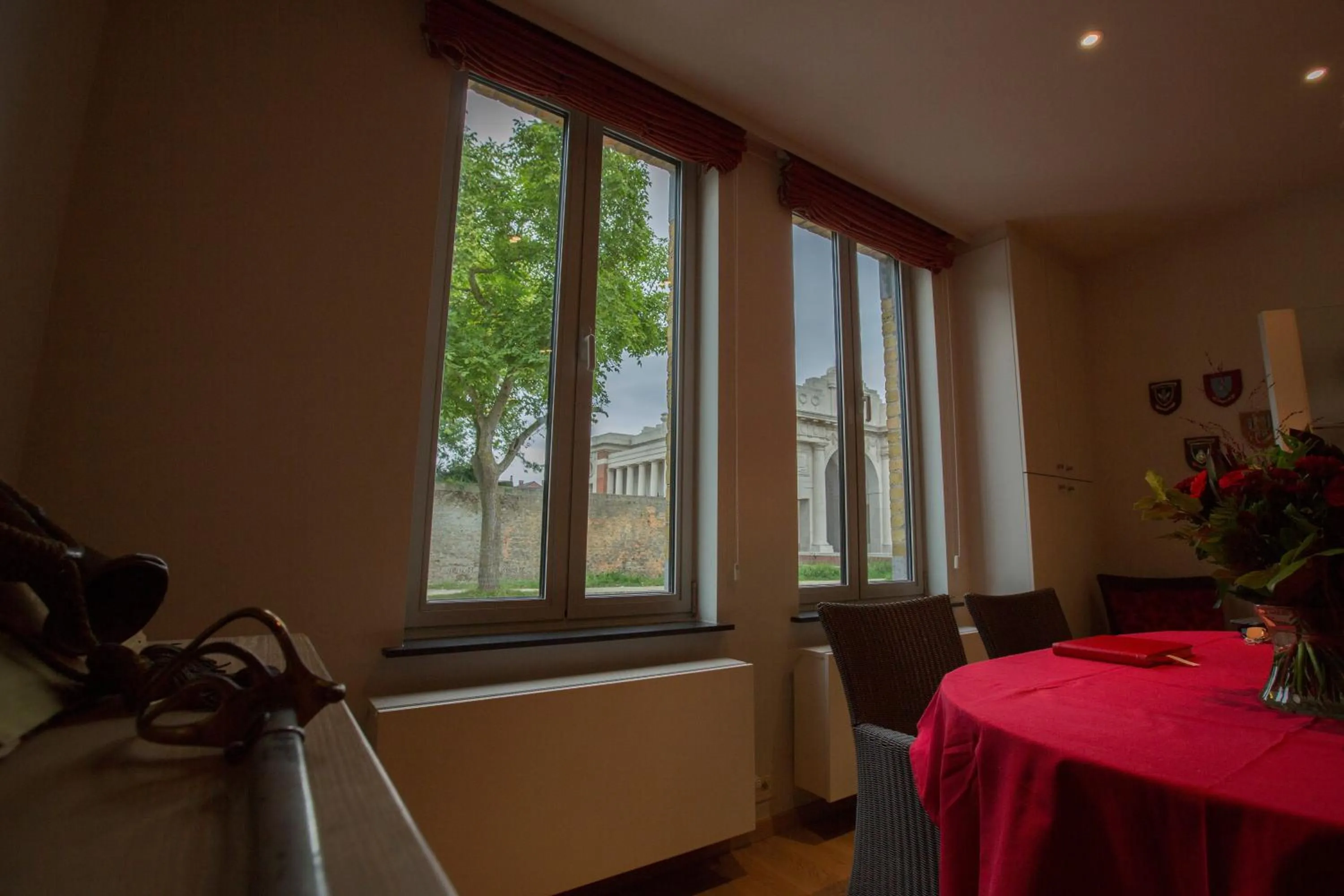 Dining area in Menin Gate House