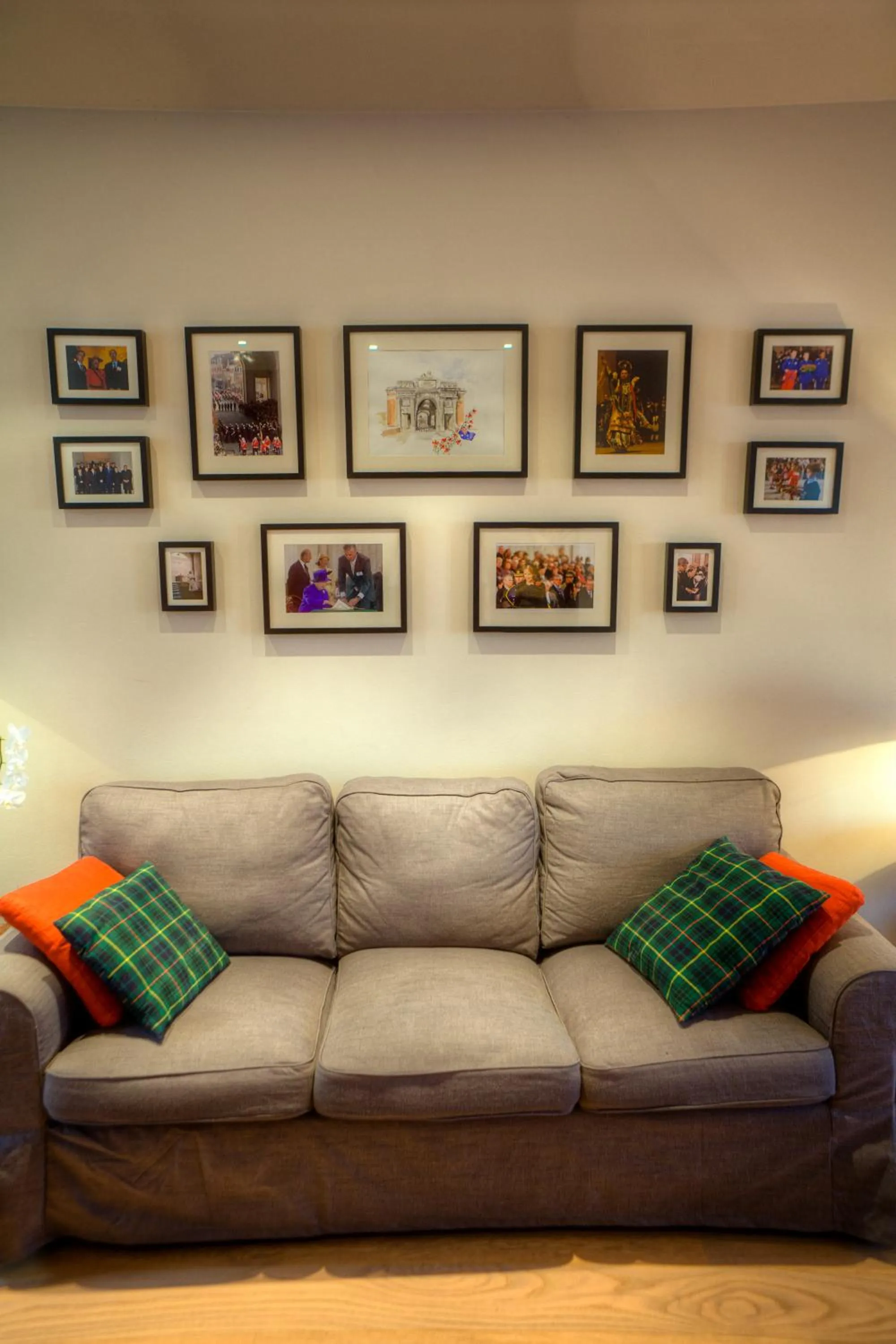 Living room in Menin Gate House