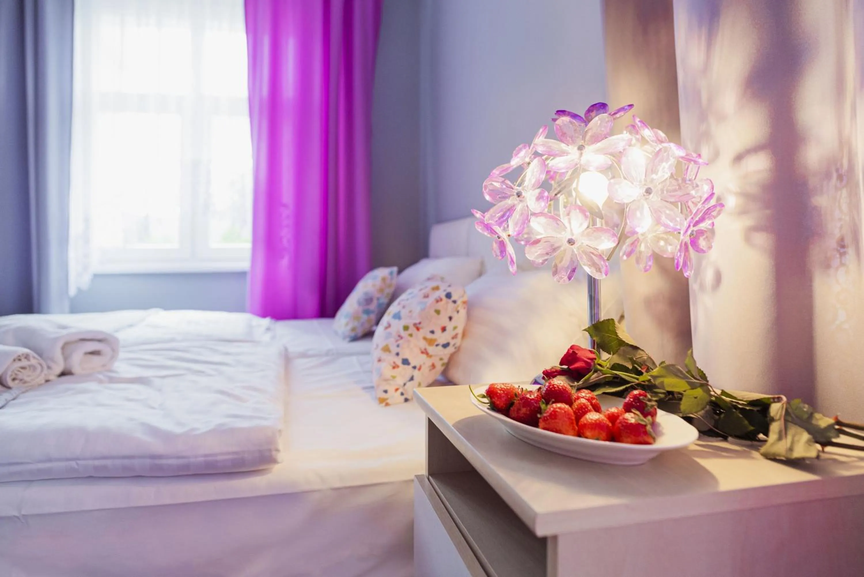 Day, Bed in Lawendowy Dworek