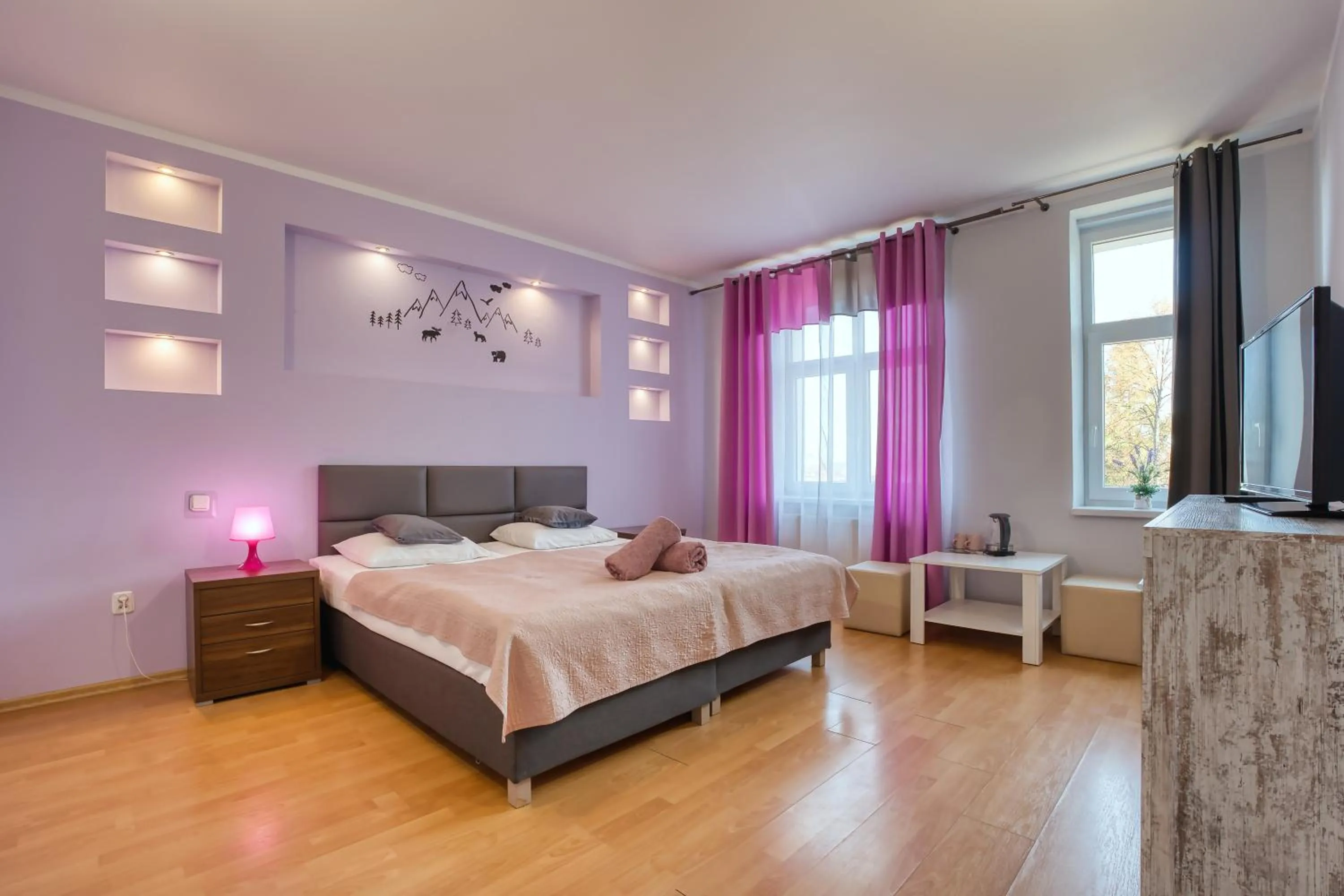 Bed in Lawendowy Dworek