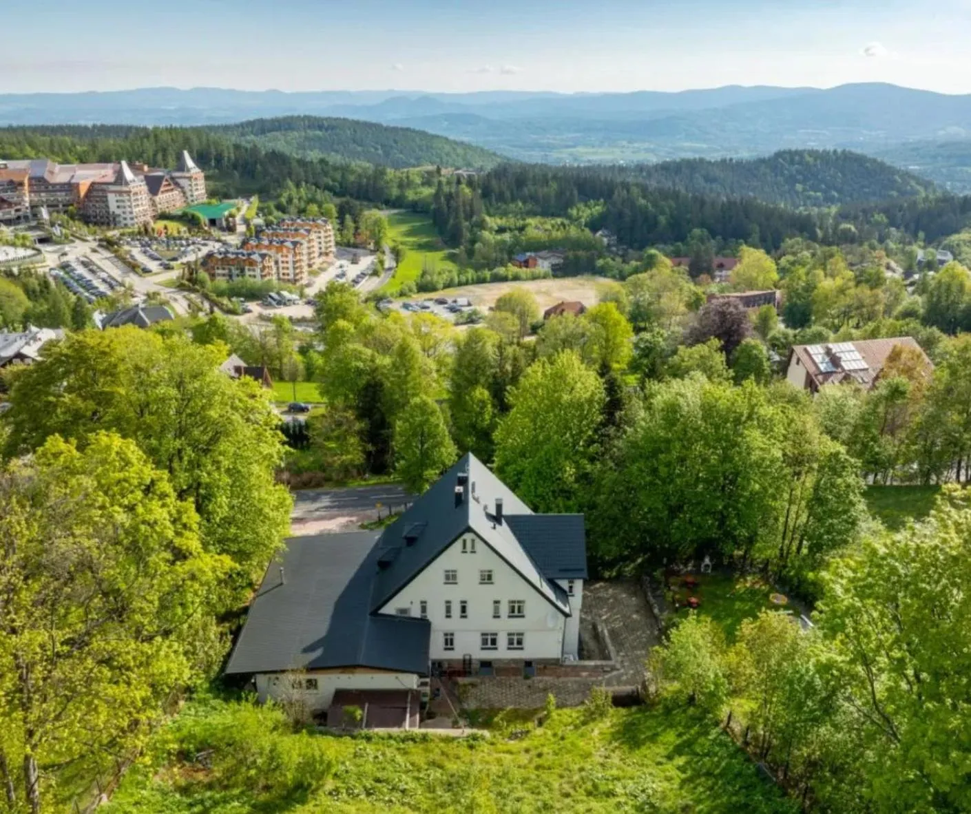 Property building in Lawendowy Dworek