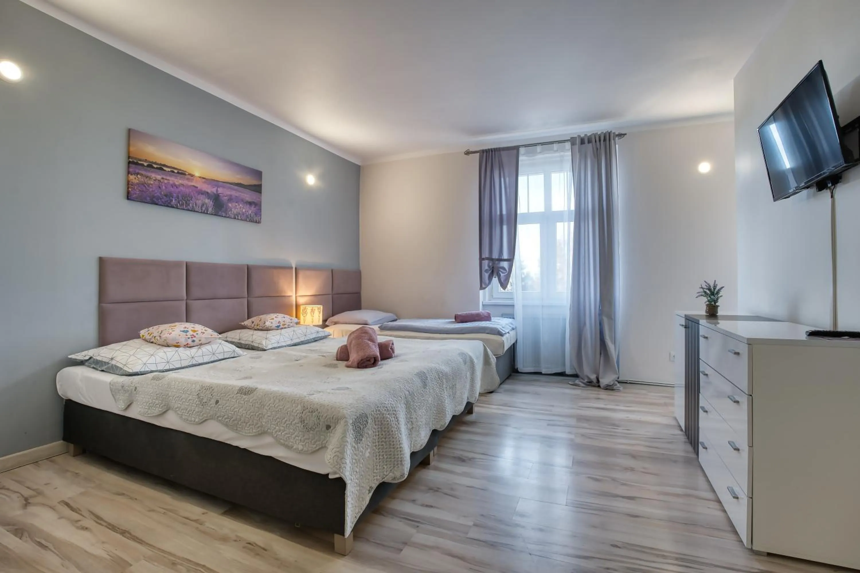 Bed in Lawendowy Dworek