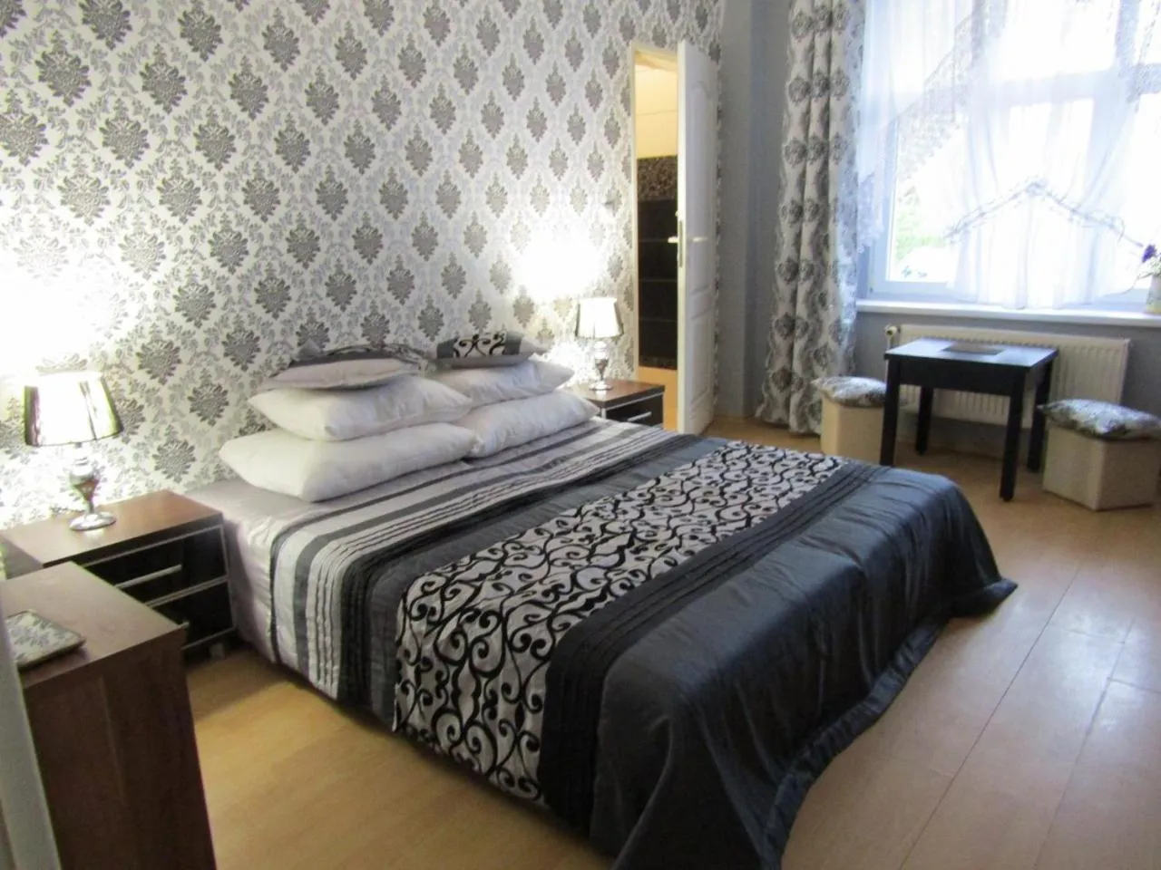 Bedroom, Bed in Lawendowy Dworek