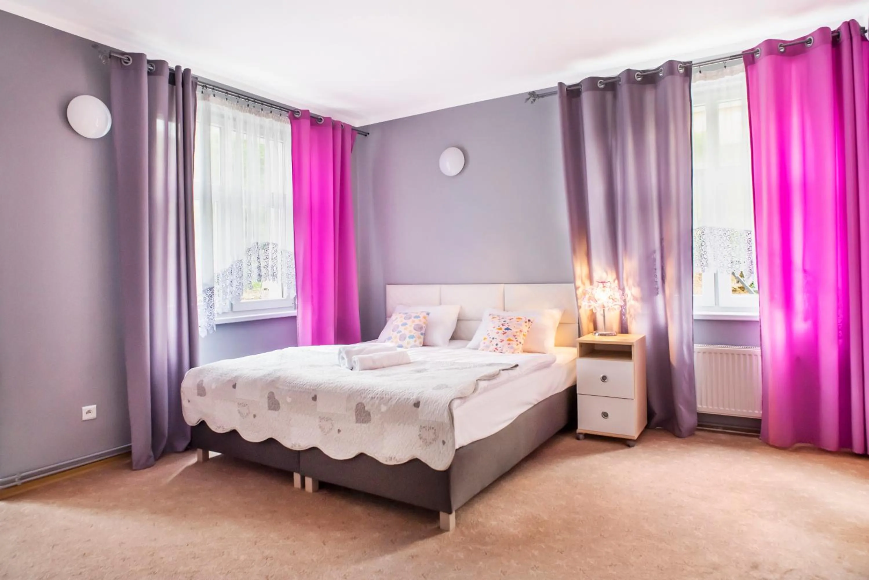 Bed in Lawendowy Dworek