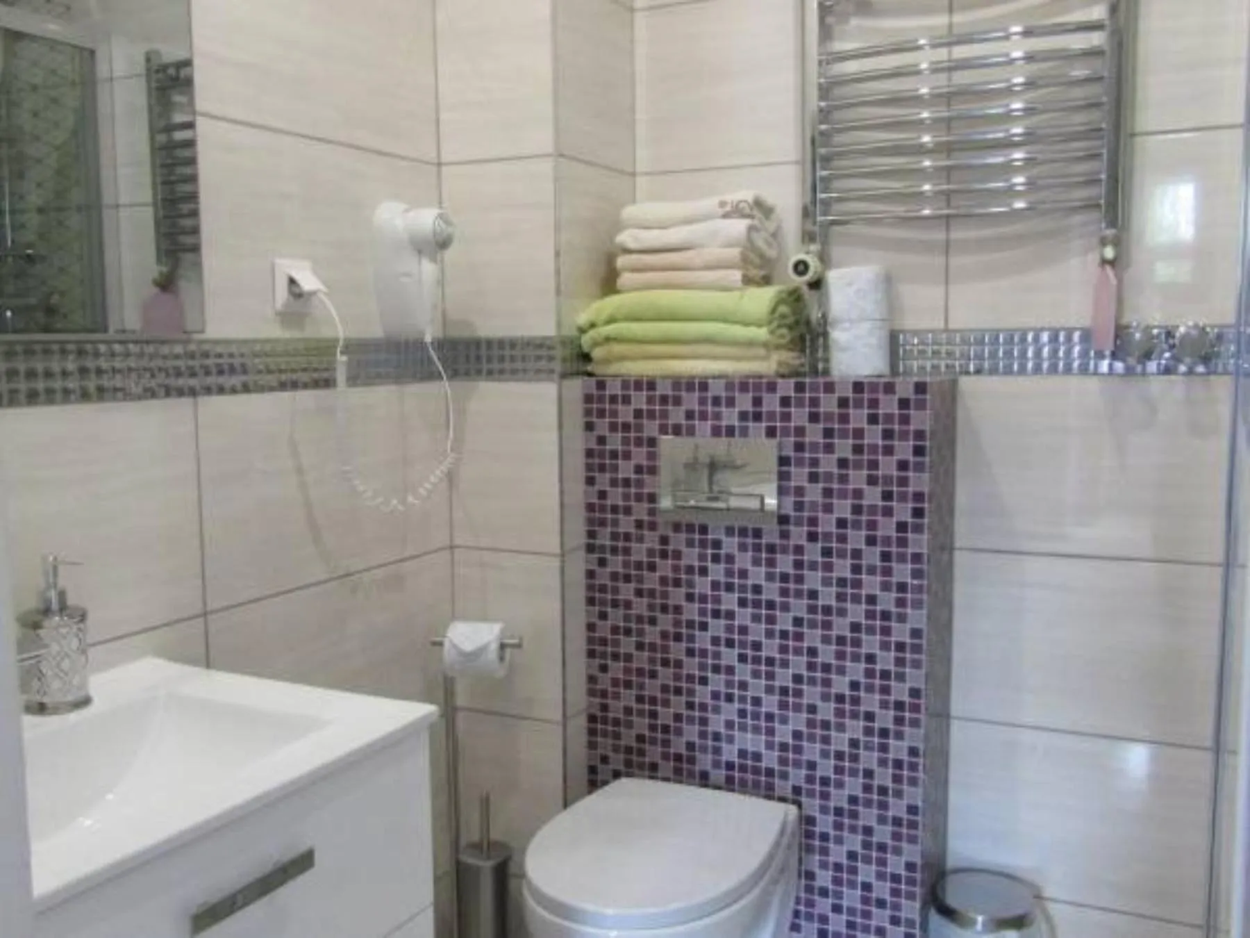 Bathroom in Lawendowy Dworek