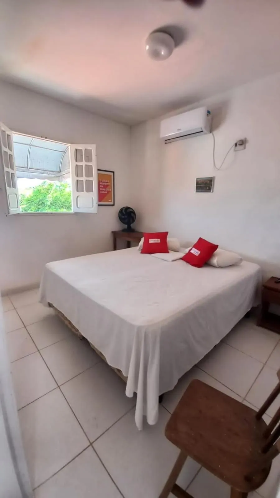 Bed in Pousada Ciranda