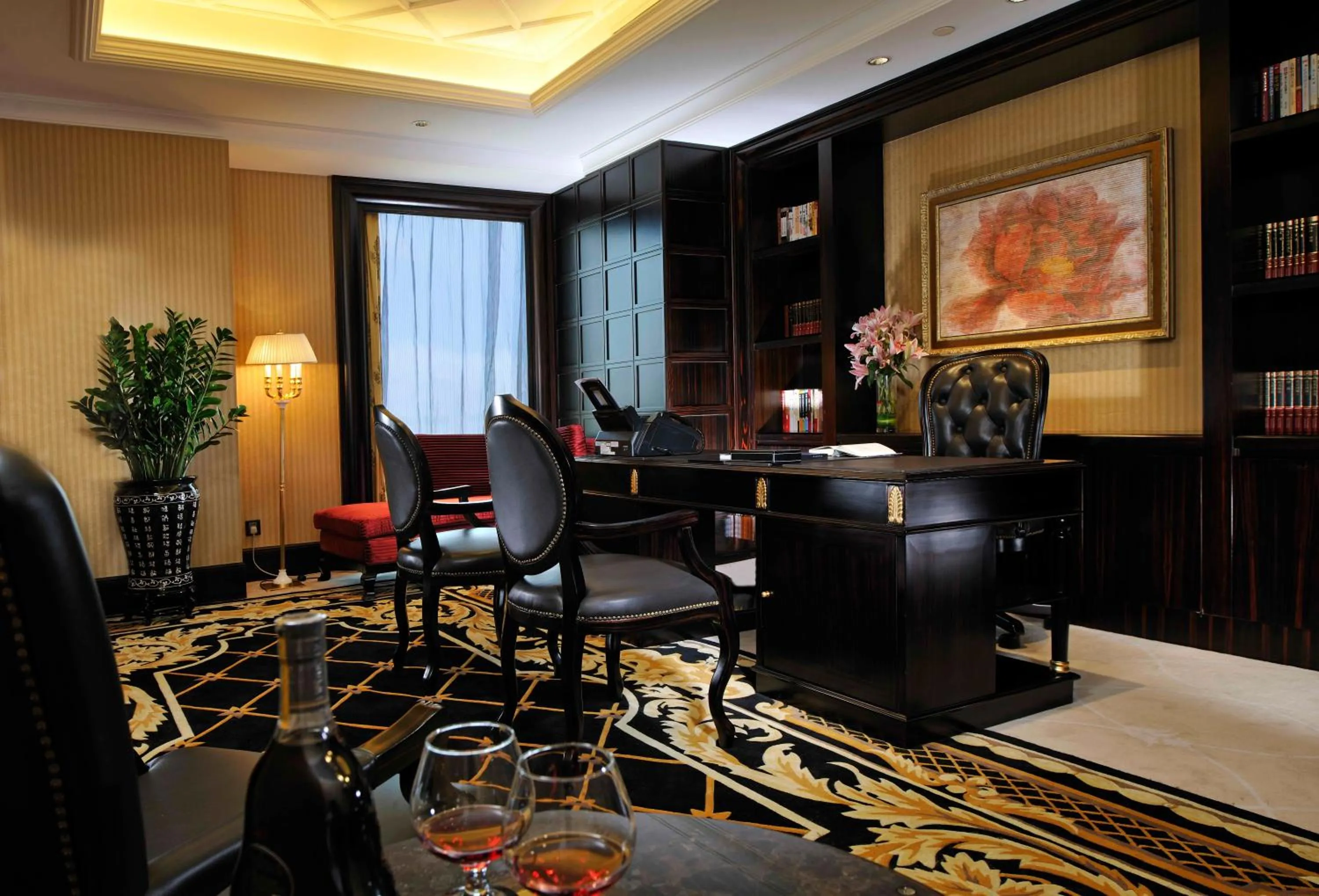 Seating area in The COLI Hotel Shenzhen