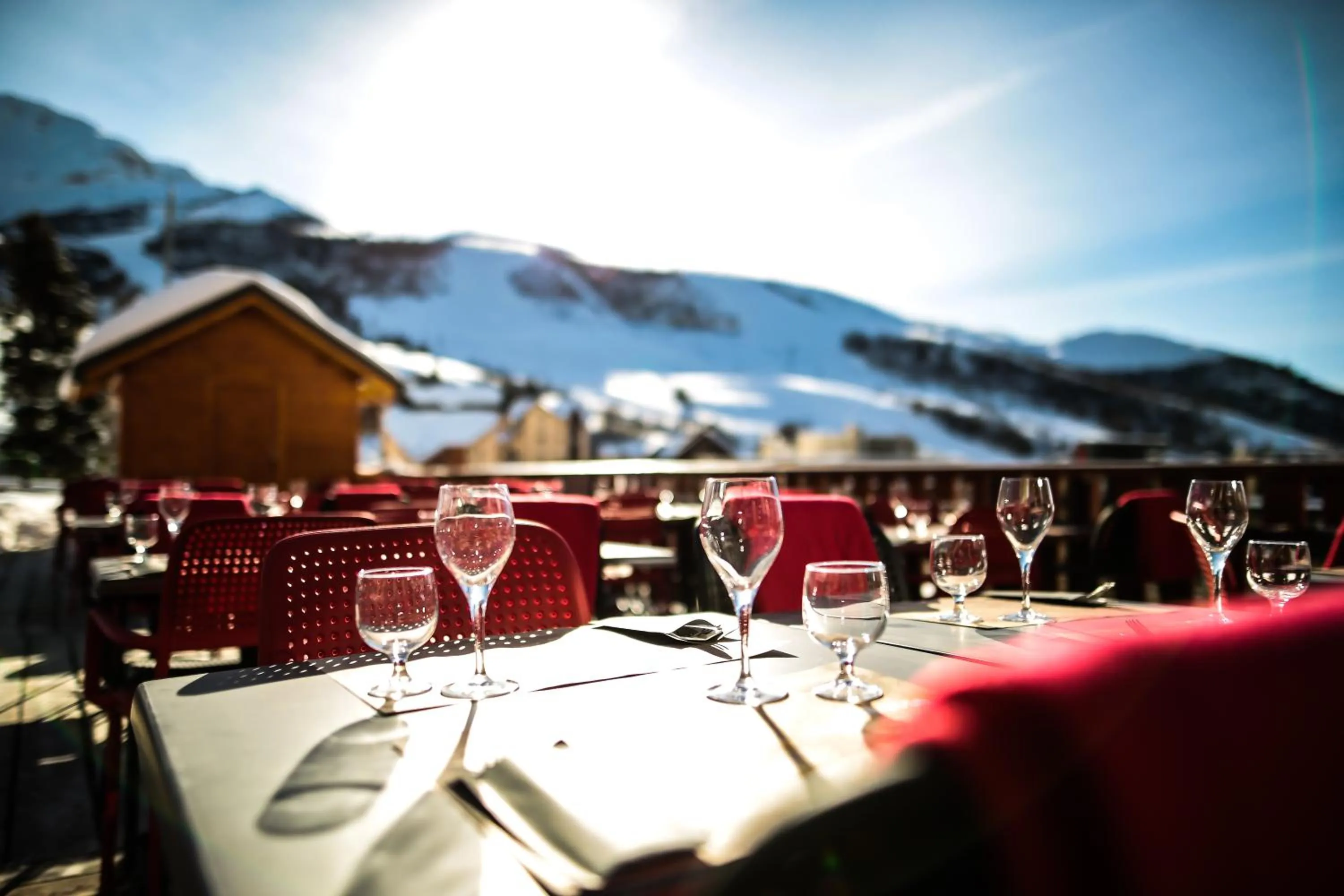 Balcony/Terrace in Hotel Lac Bleu 1650