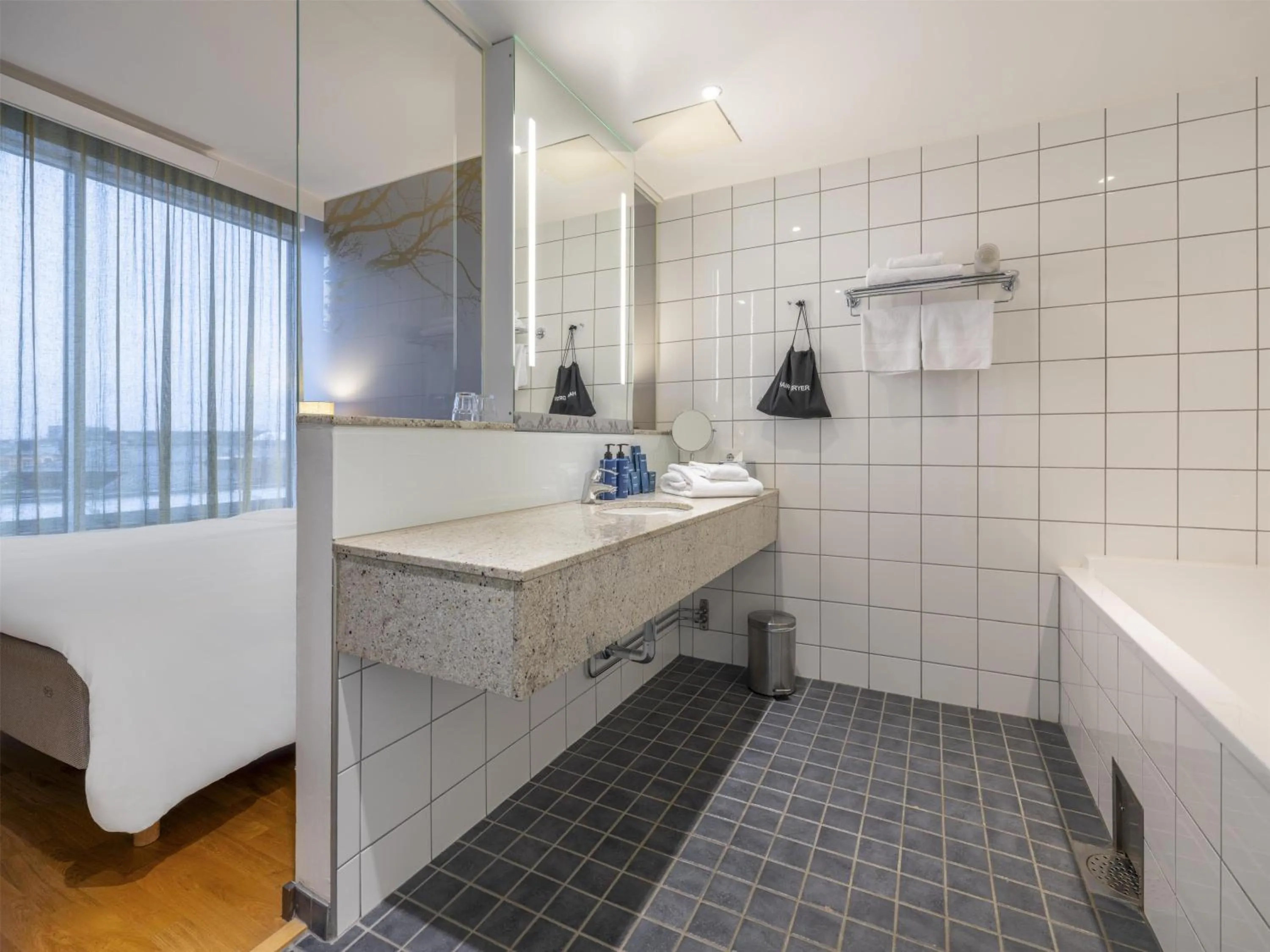 Bathroom in Radisson Blu Hotel Uppsala