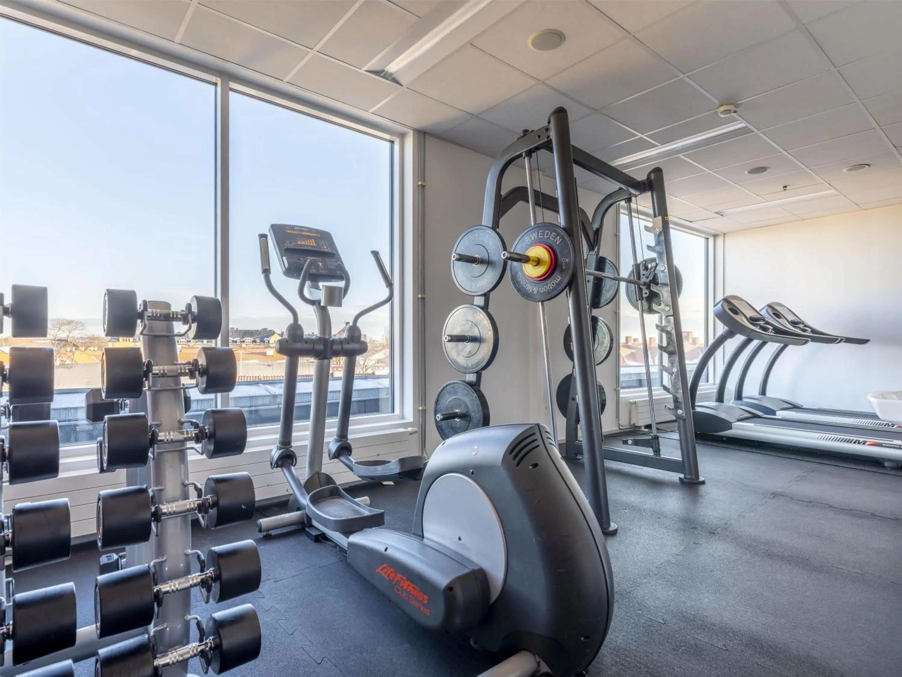 Fitness centre/facilities in Radisson Blu Hotel Uppsala