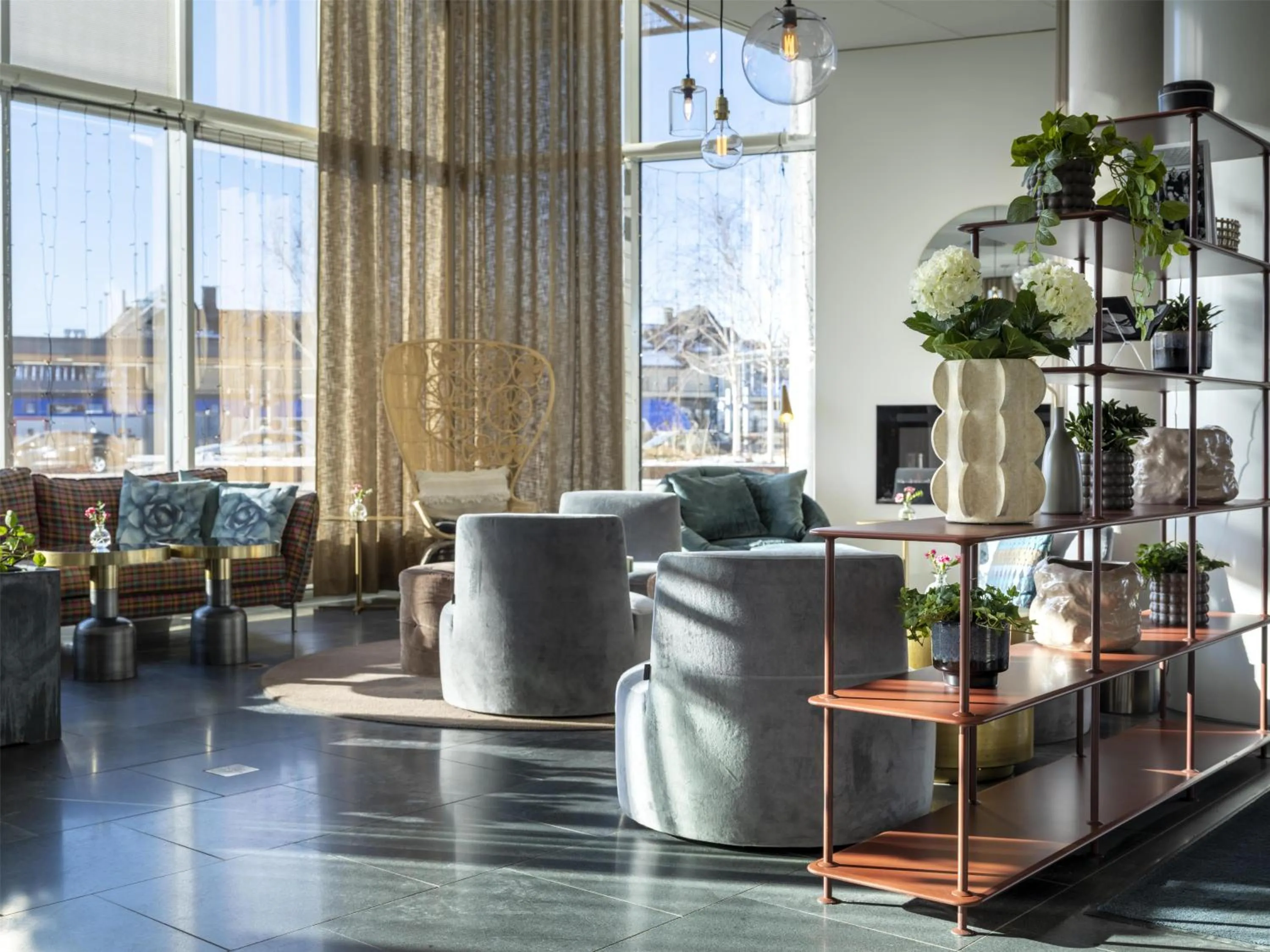 Lobby or reception in Radisson Blu Hotel Uppsala