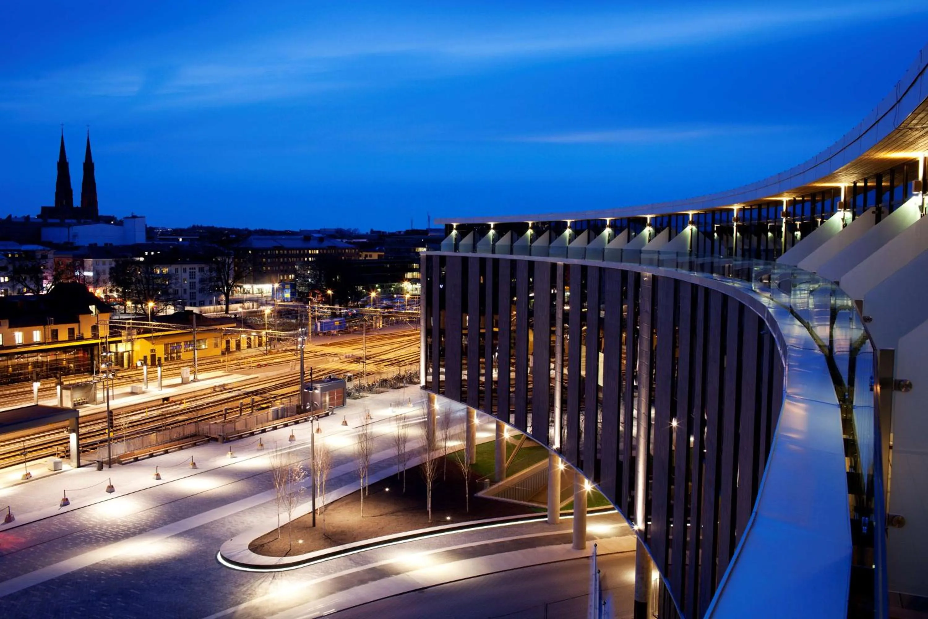 Property building in Radisson Blu Hotel Uppsala