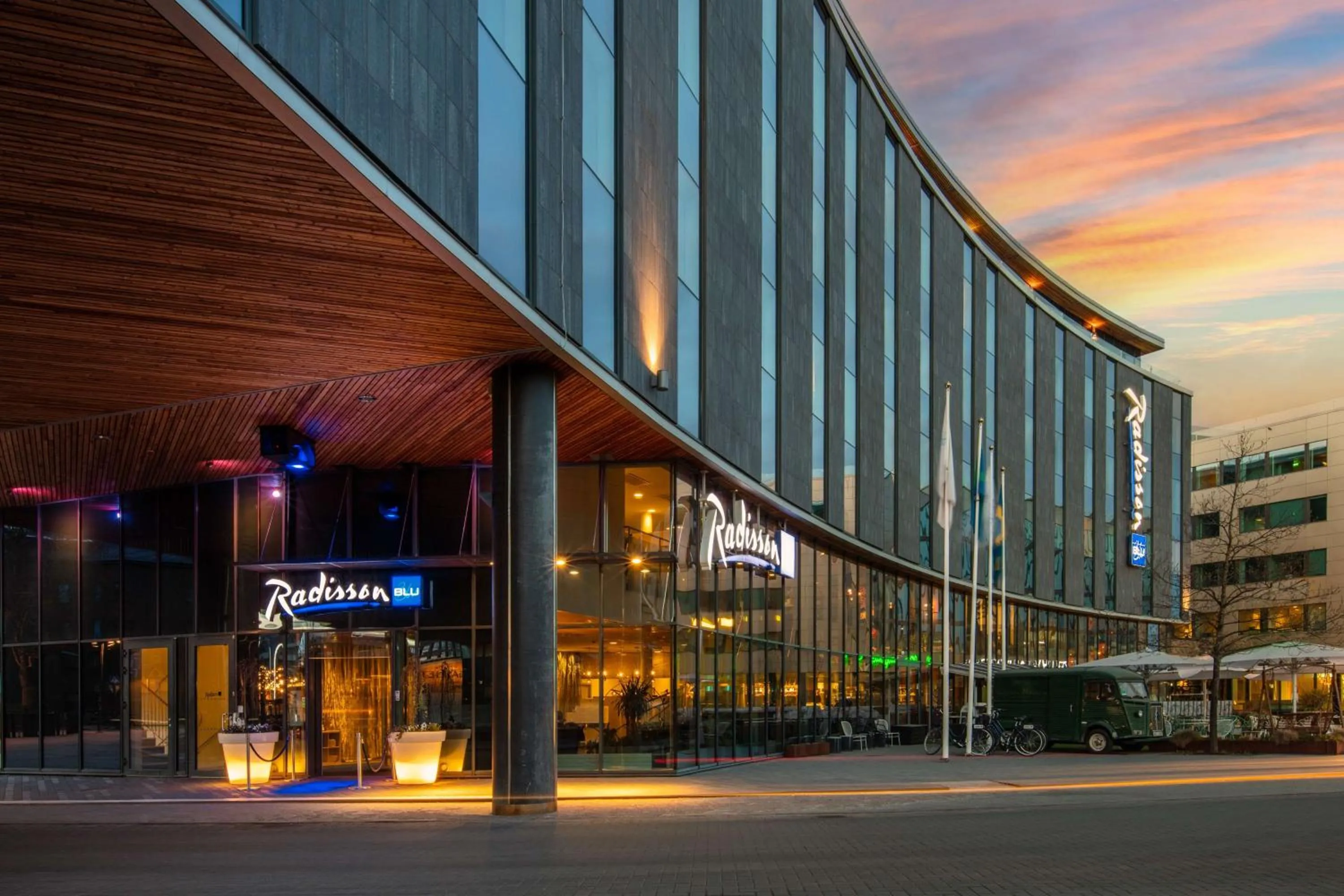 Property building in Radisson Blu Hotel Uppsala