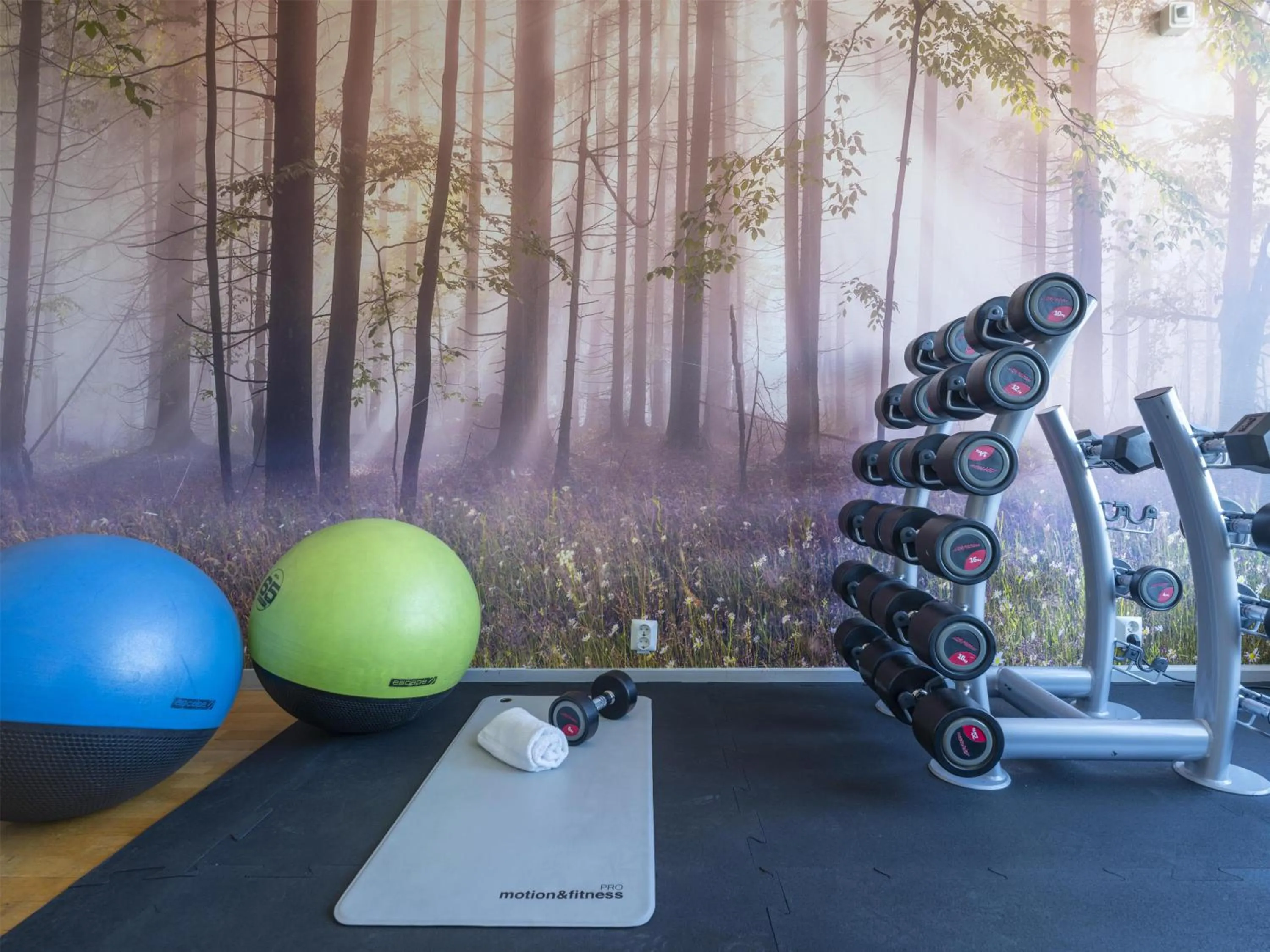 Fitness centre/facilities in Radisson Blu Hotel Uppsala