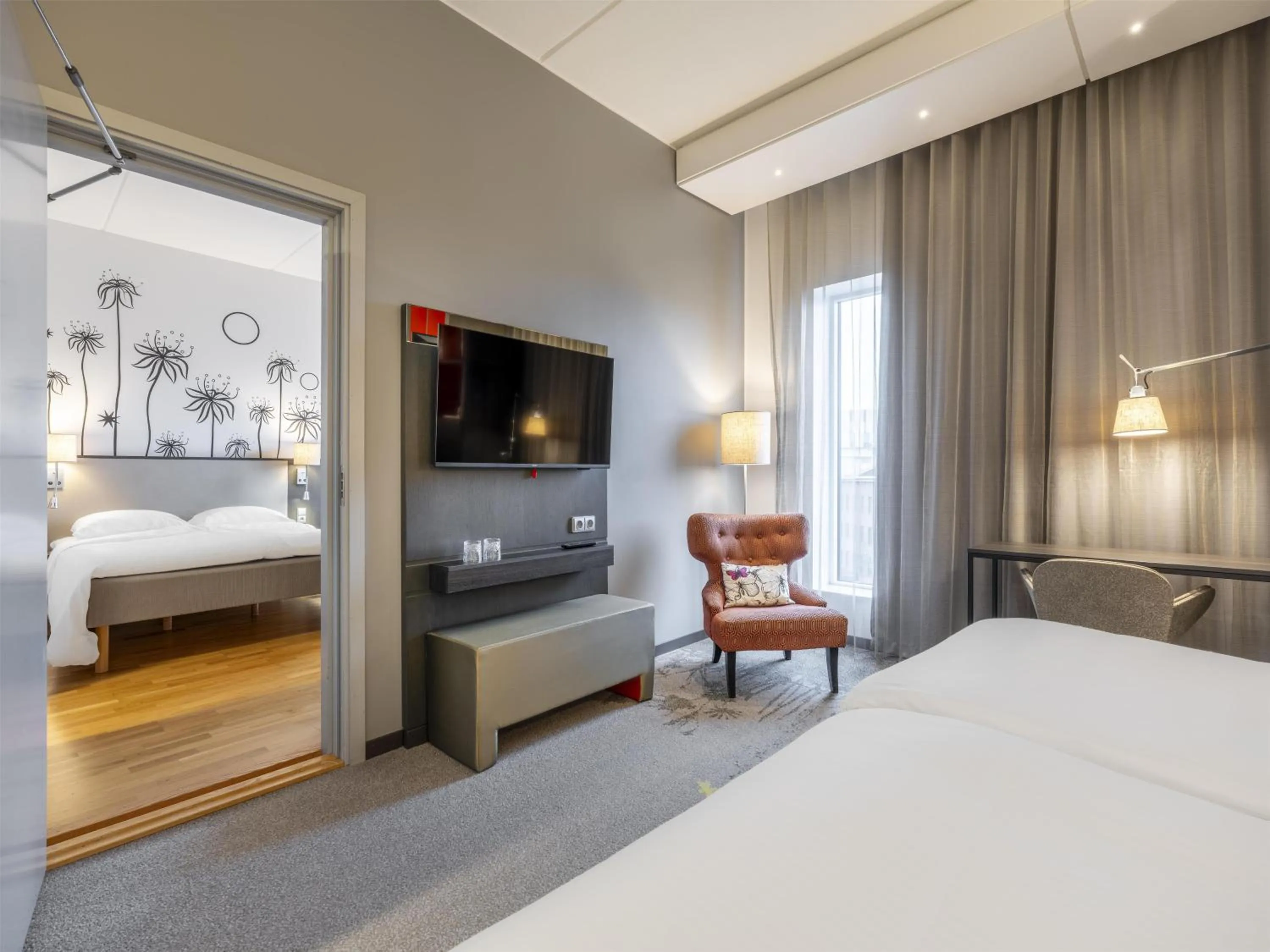 Bedroom, Bed in Radisson Blu Hotel Uppsala