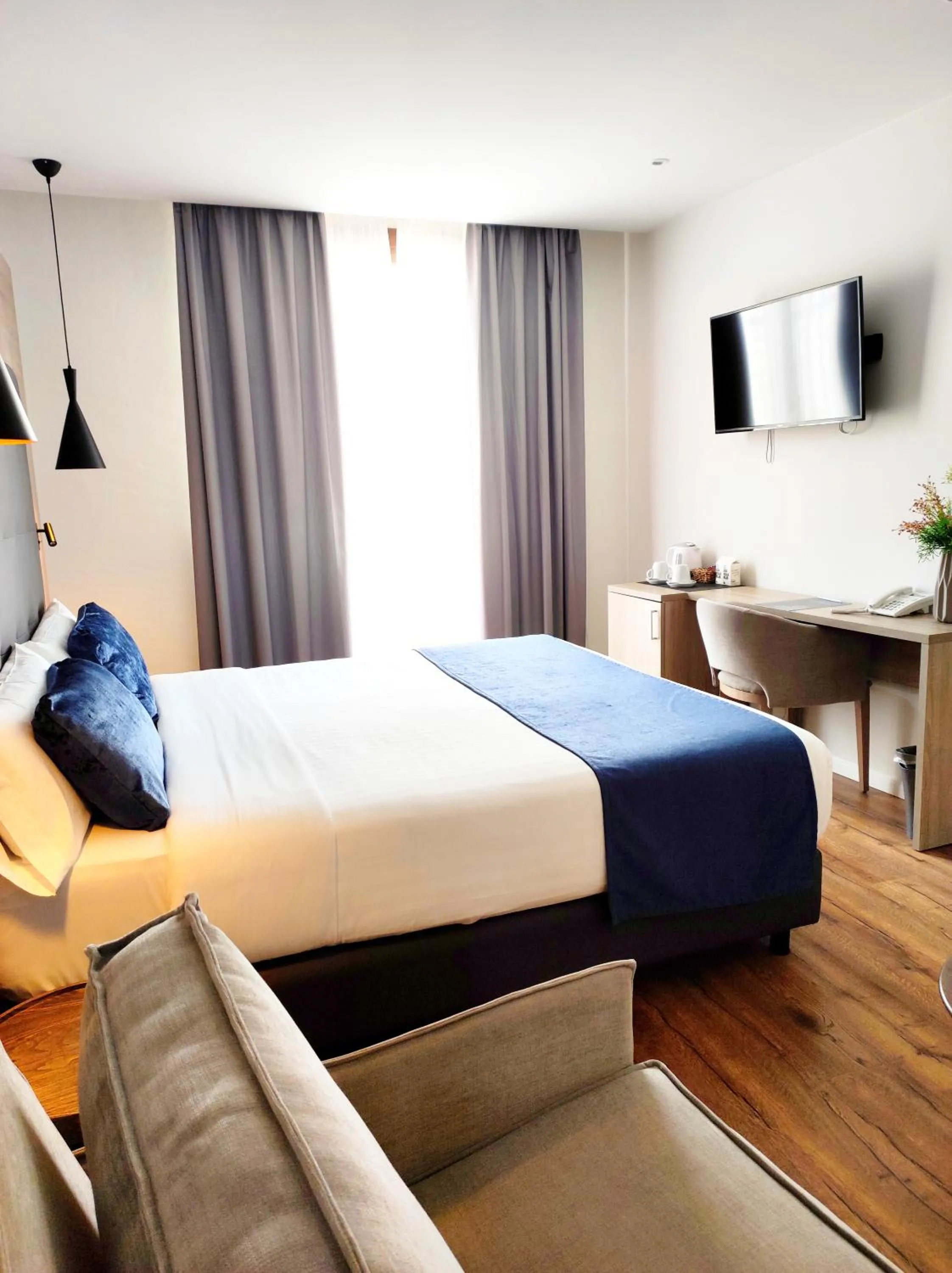 Bed in Taverna de la Sal Boutique Hotel